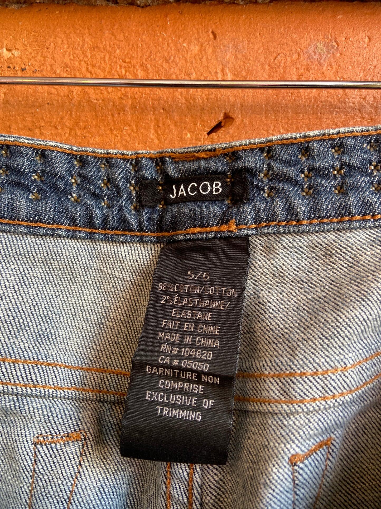 Jacob Studded Belt Denim