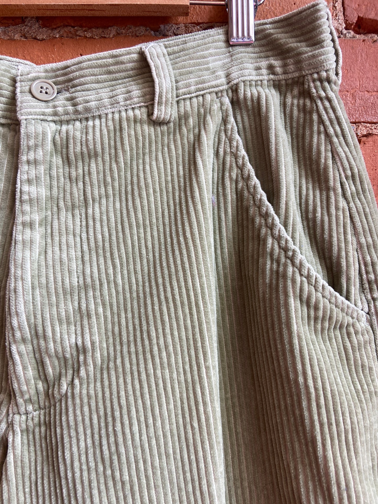 Taupe Wide-Wale Cords