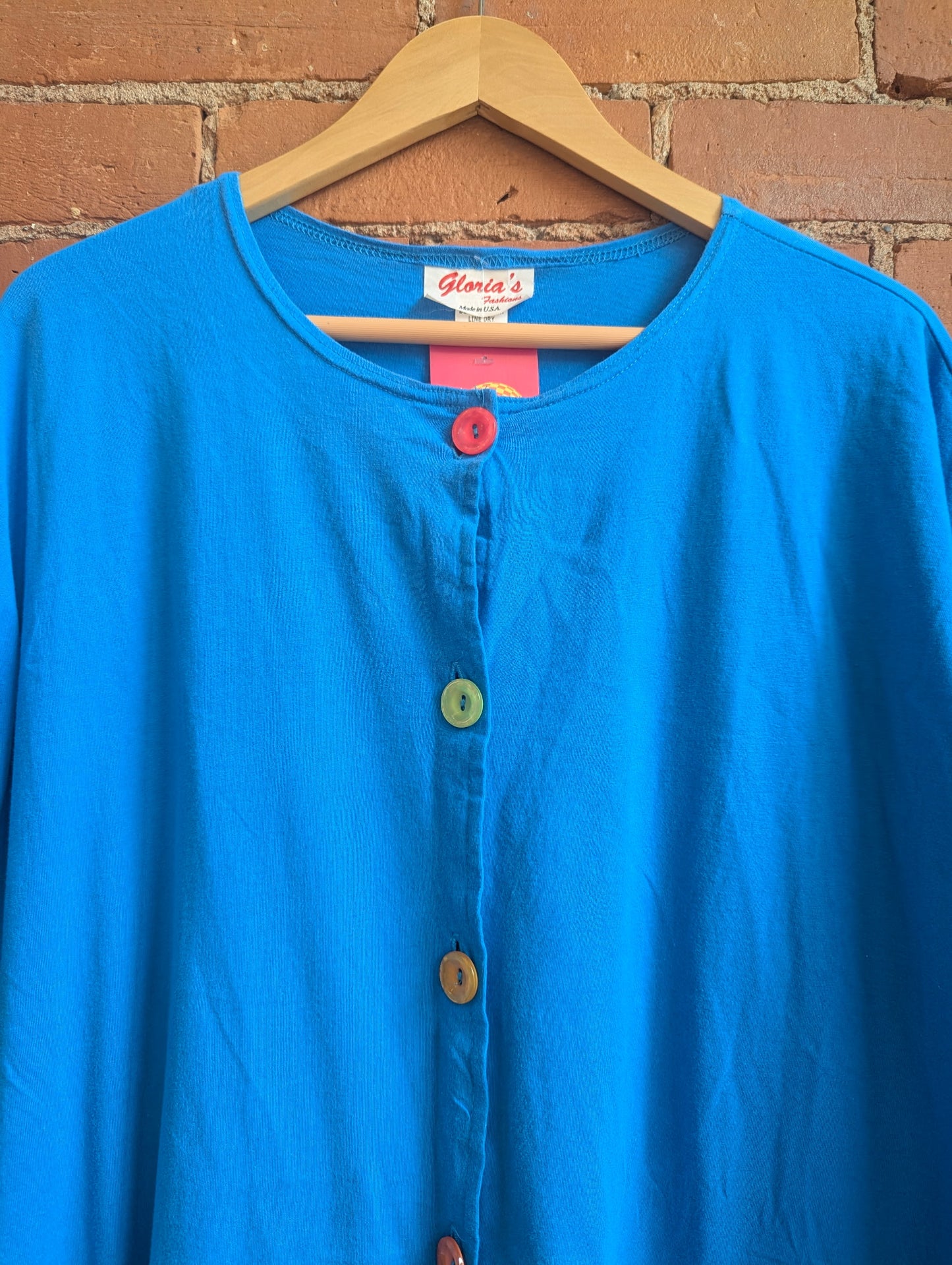 Gloria's Fashions Blue Swimsuit Coverup *As is