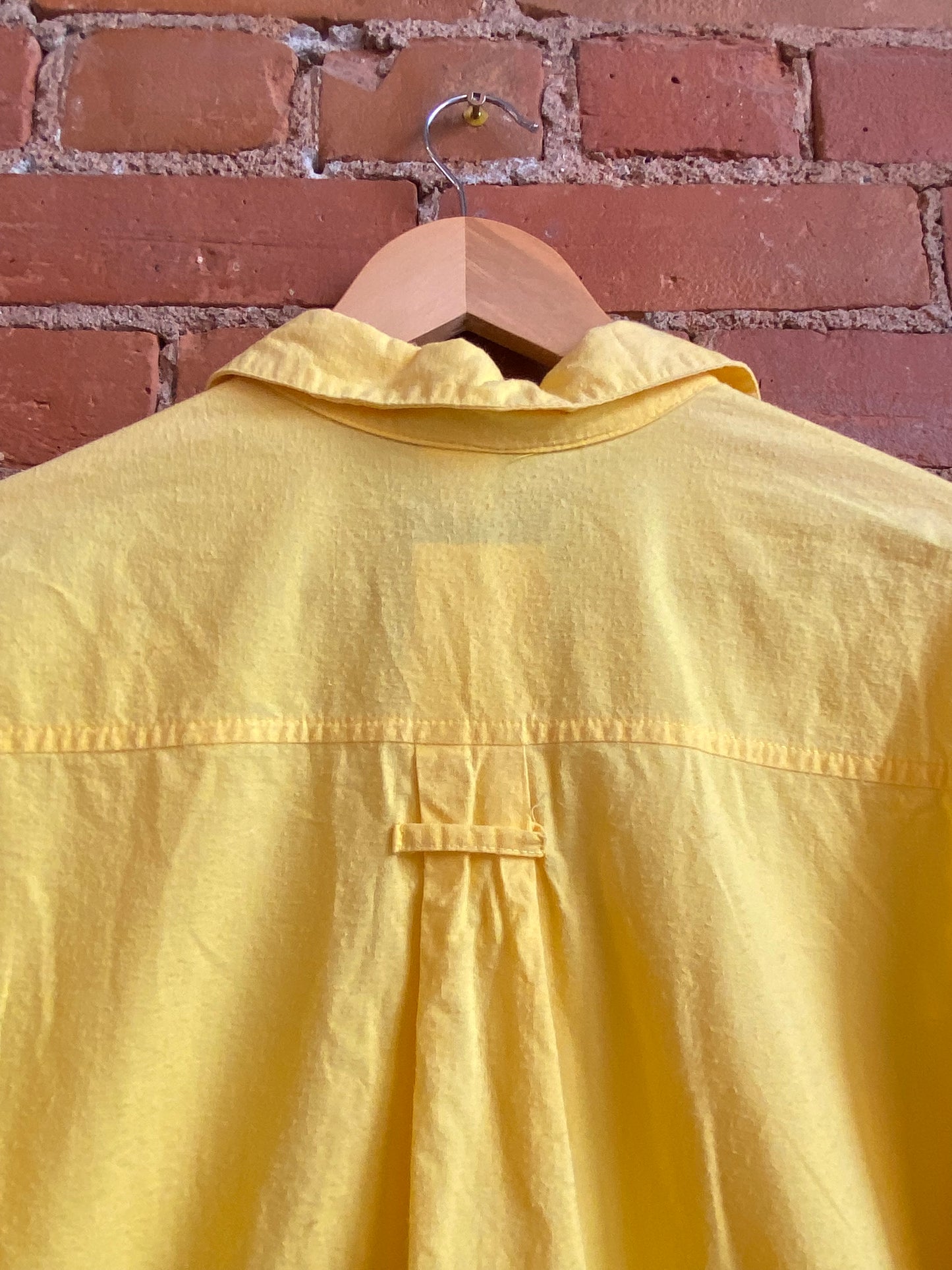 1980s Roxie Yellow Shirt