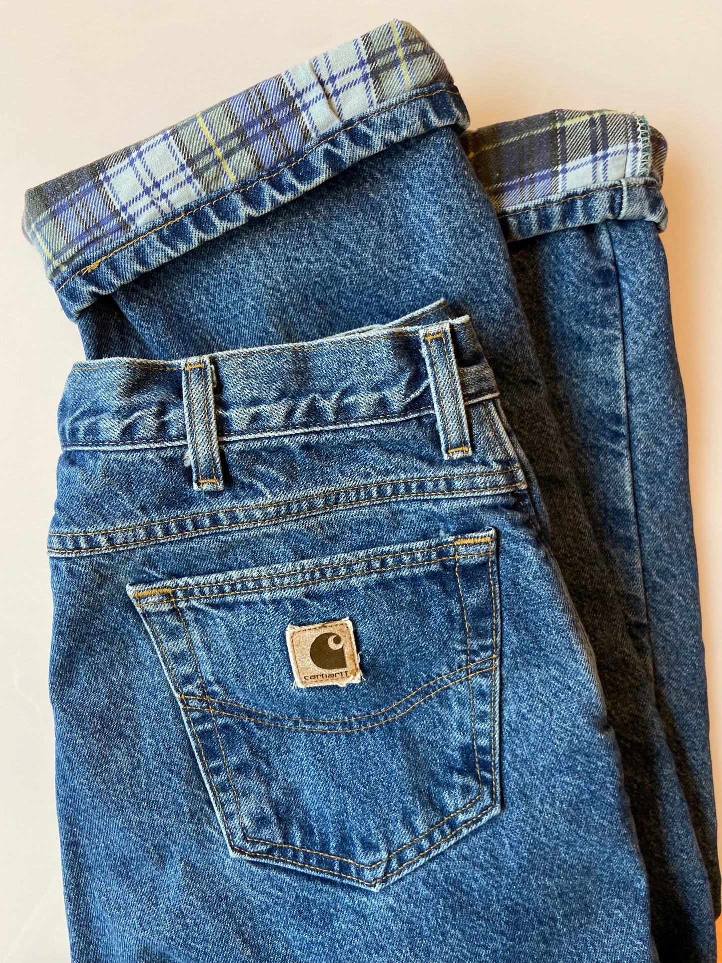Carhartt Flannel-Lined Denim