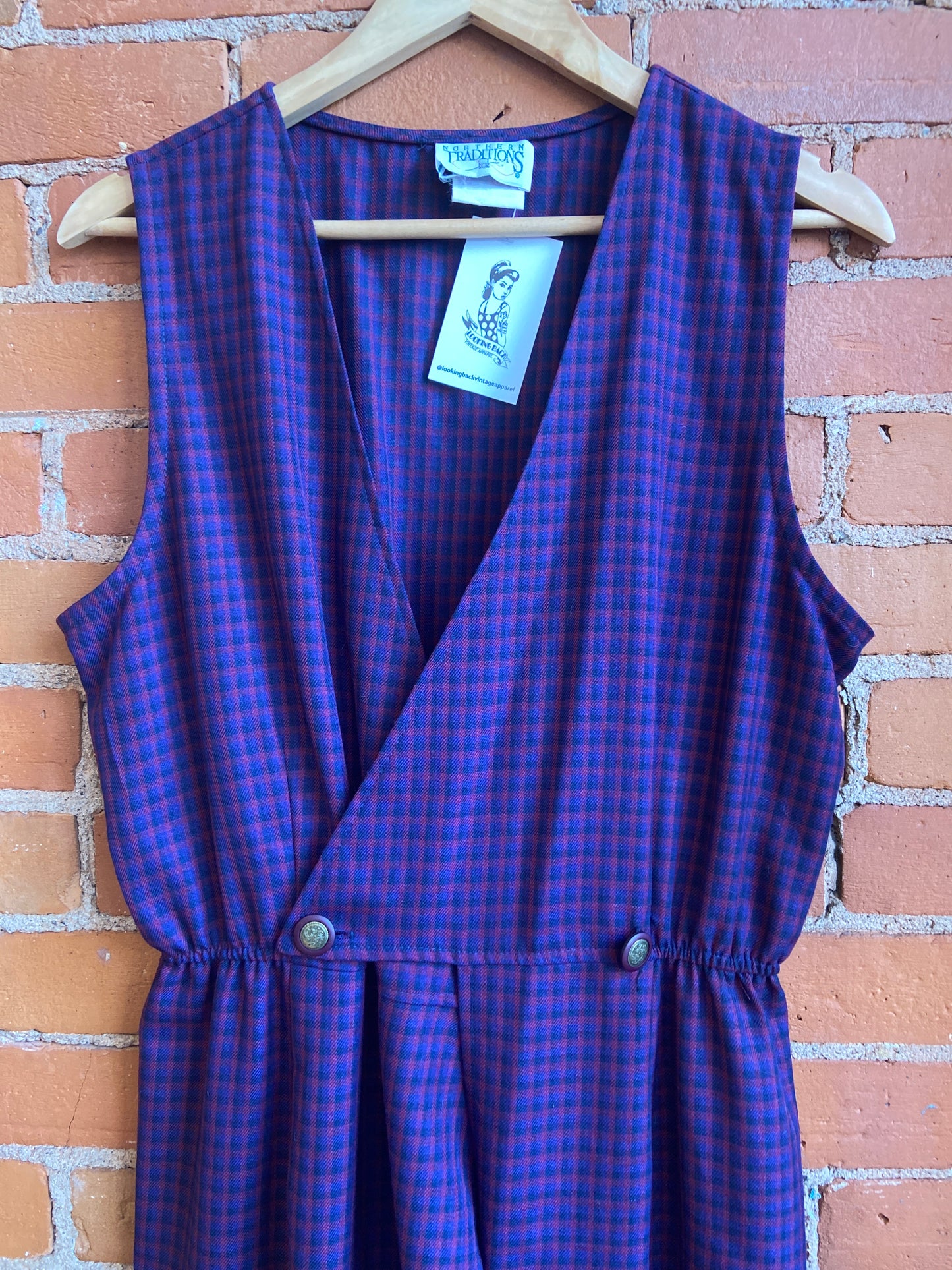 Northern Traditions Plaid Dress