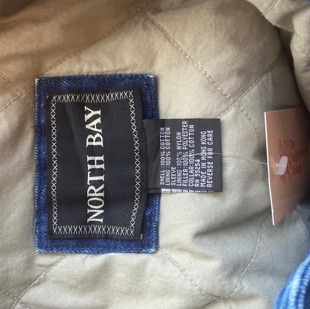 Denim & Khaki Baseball Jacket