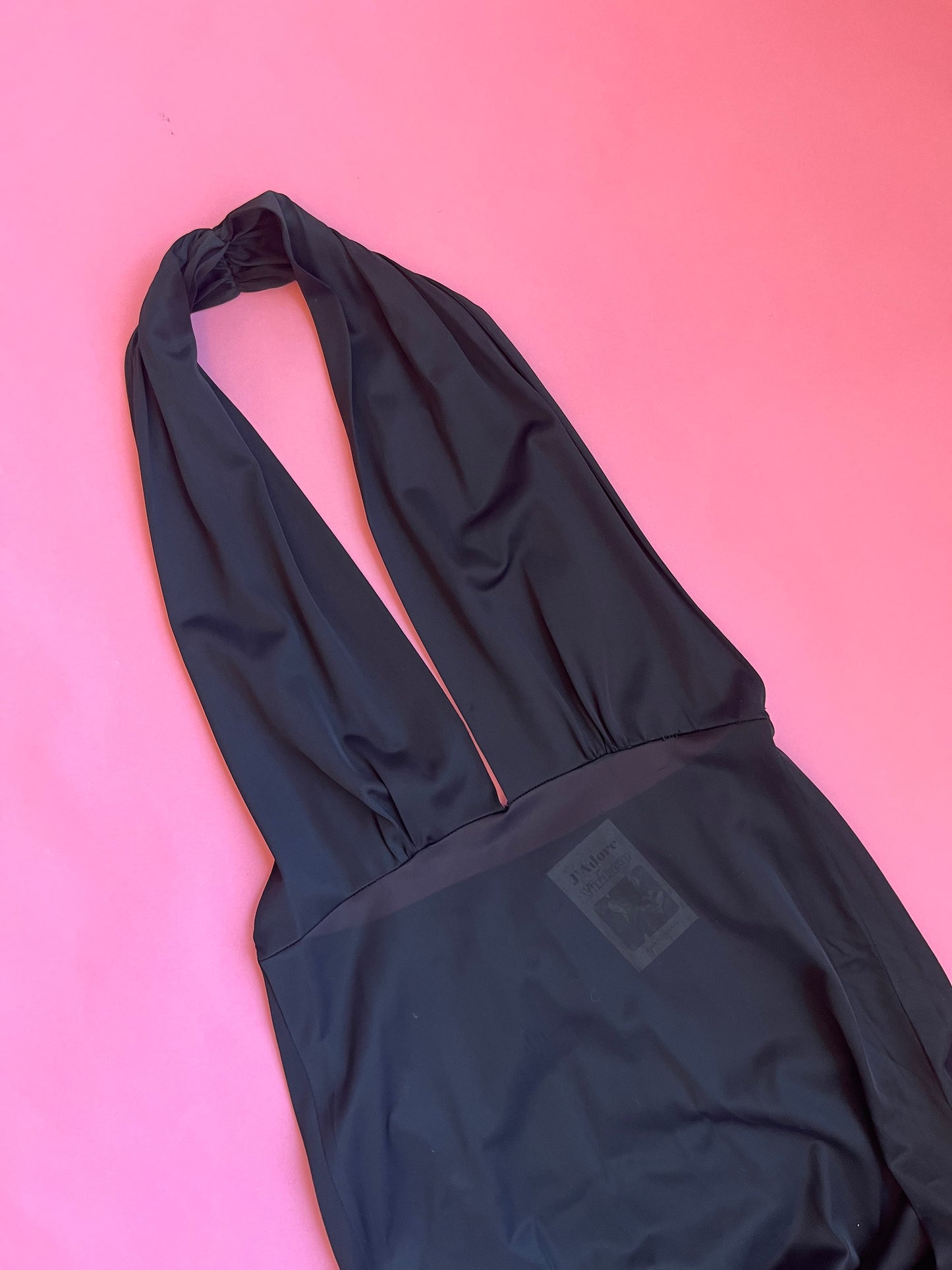 Black Halter Negligee