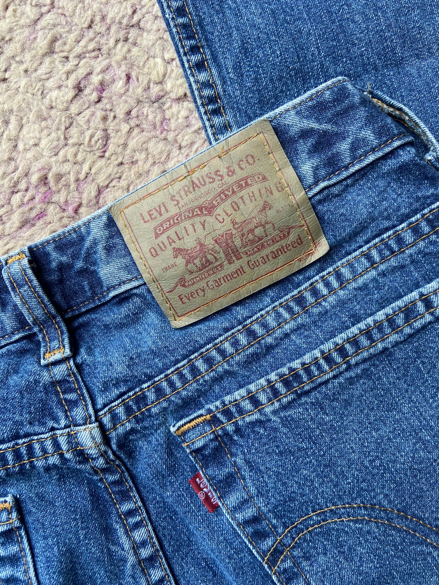 Levi’s Dark Denim Flares