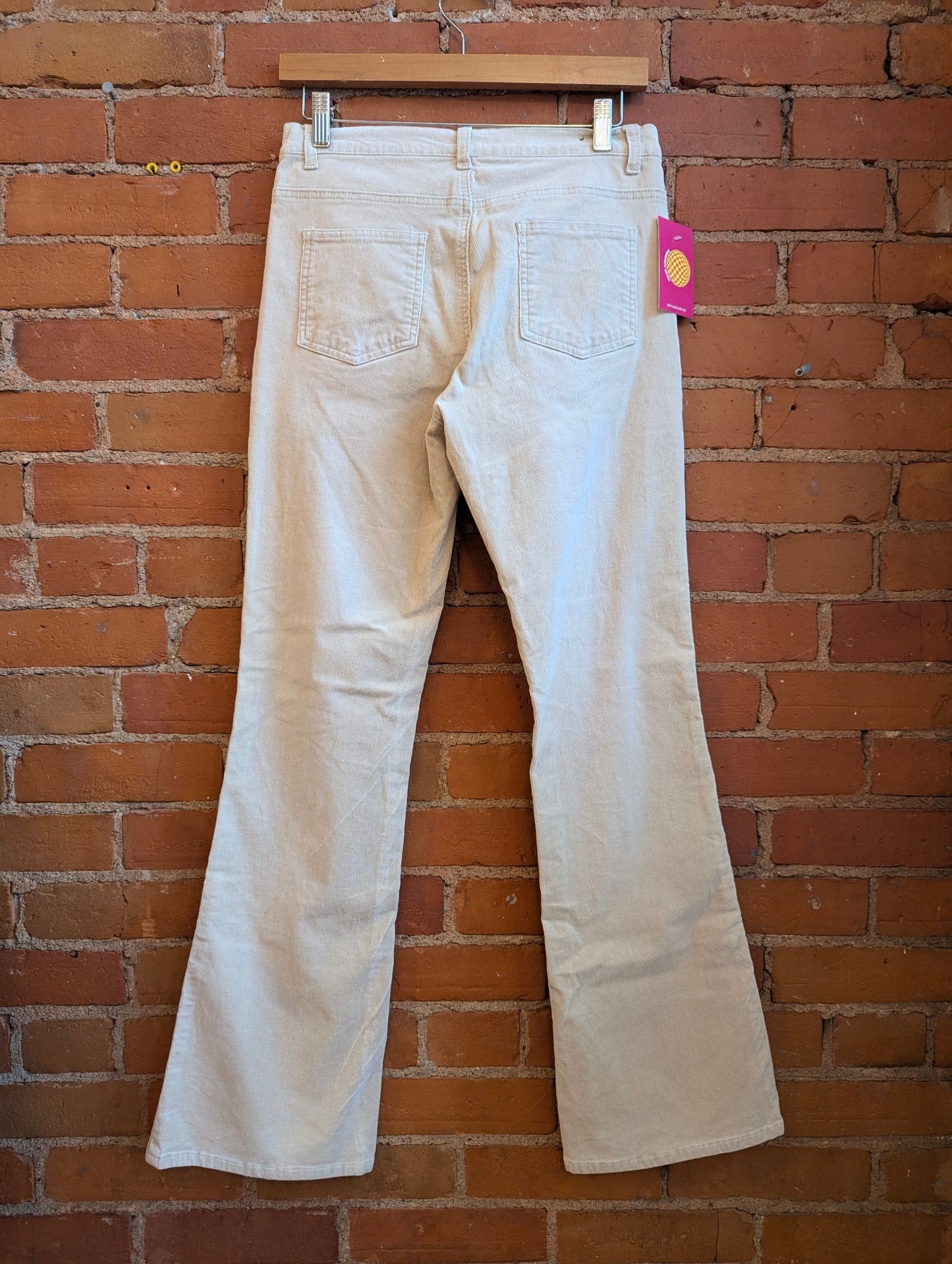 1990s or Y2K Request Beige Corduroy Flare Pants