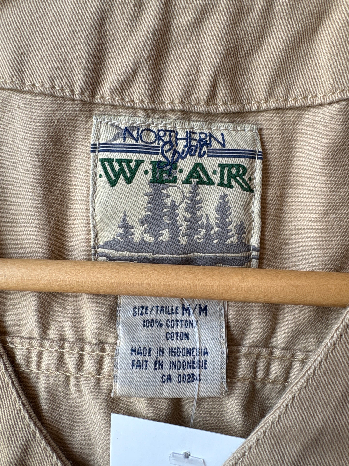 Cotton Button up Vest