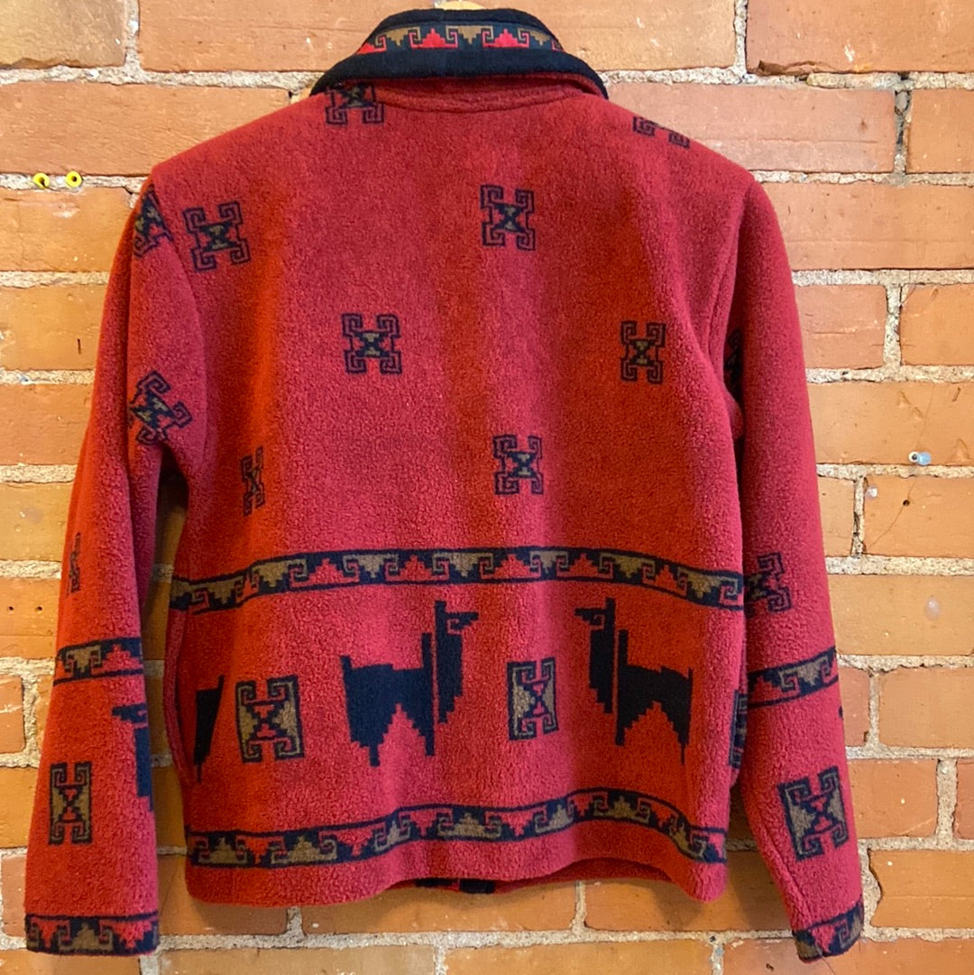 Blazer with All Over Alpaca Print
