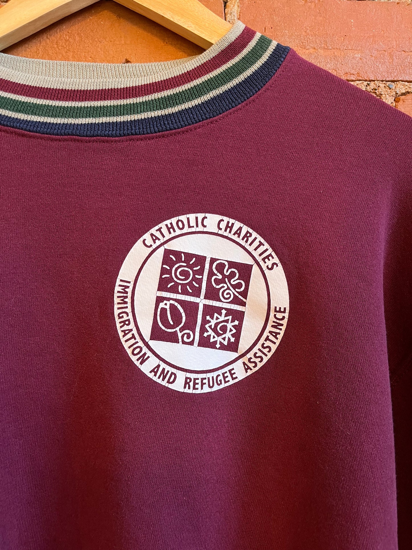 Jerzees Maroon Sweatshirt