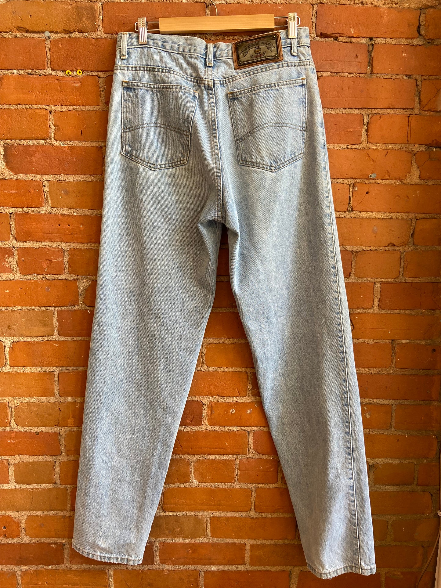 90’s Armani High Waisted Light Denim
