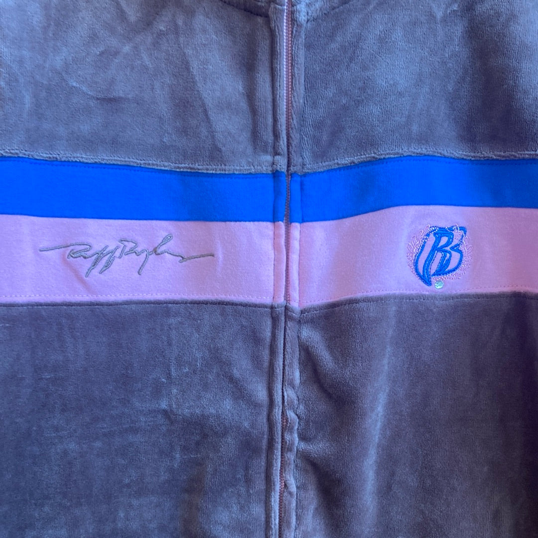 Deadstock Y2K Brown Velour Ruff Ryder’s 2 Piece set