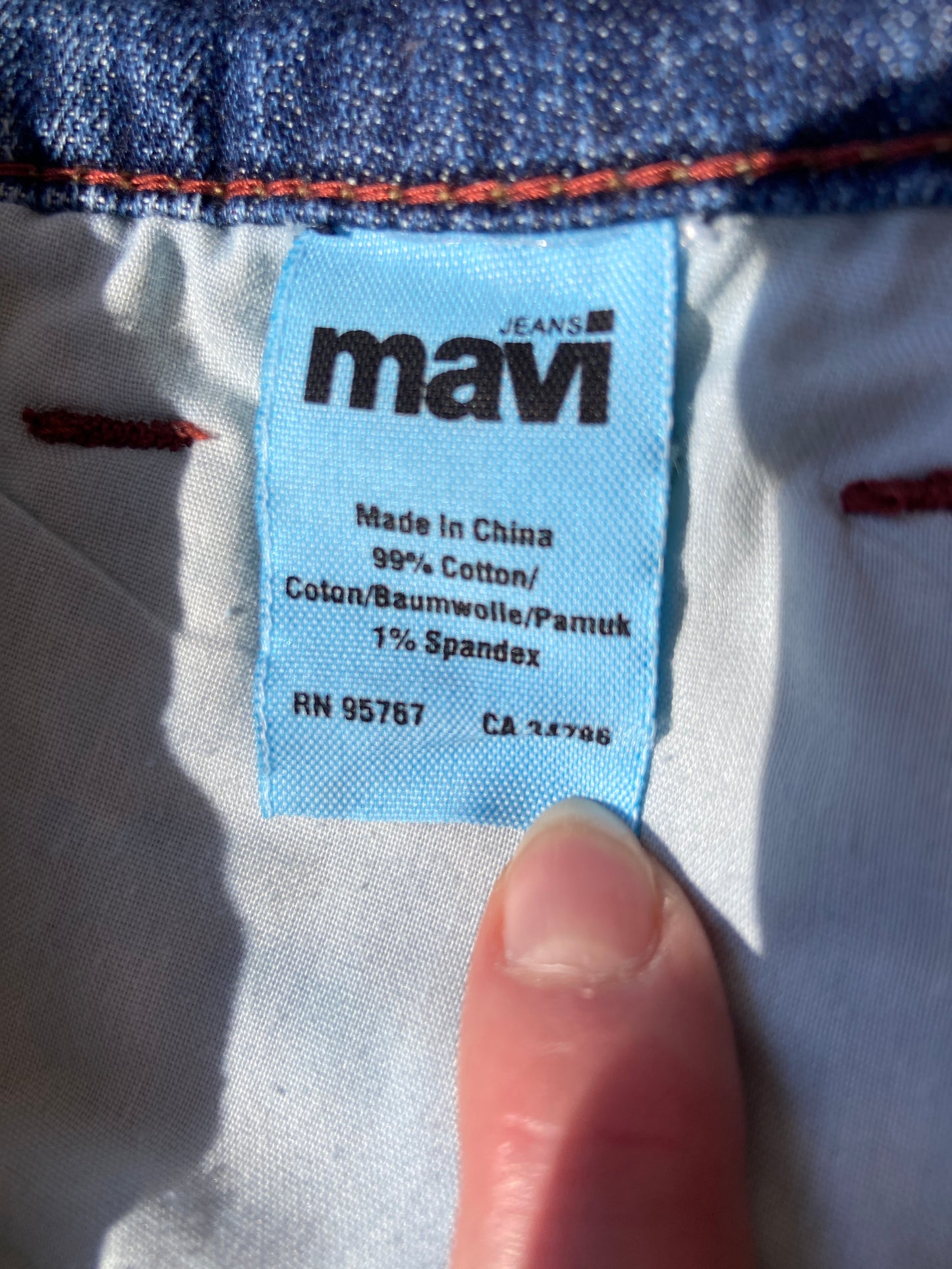 Mavi Jean Skirt