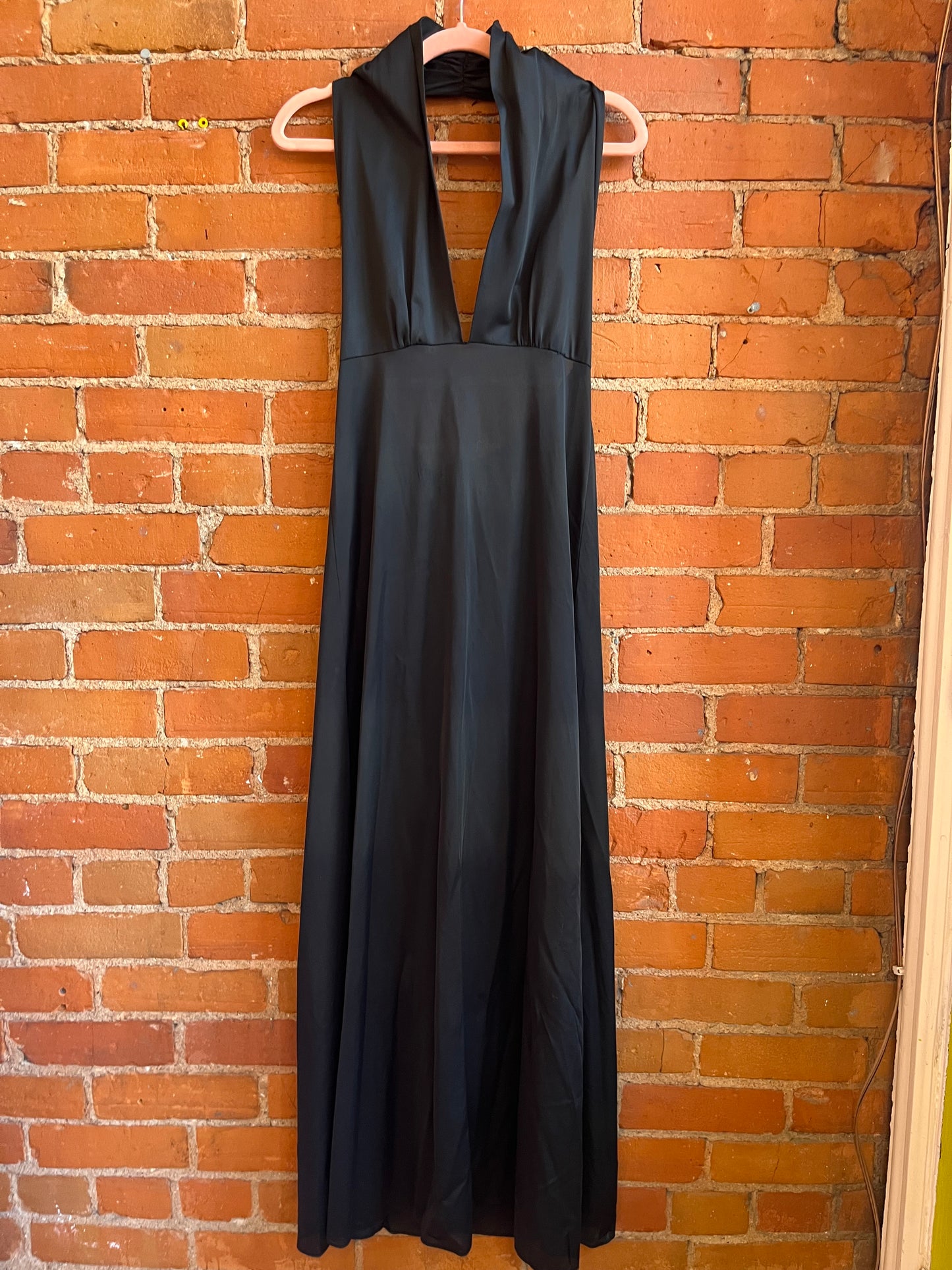 Black Halter Negligee