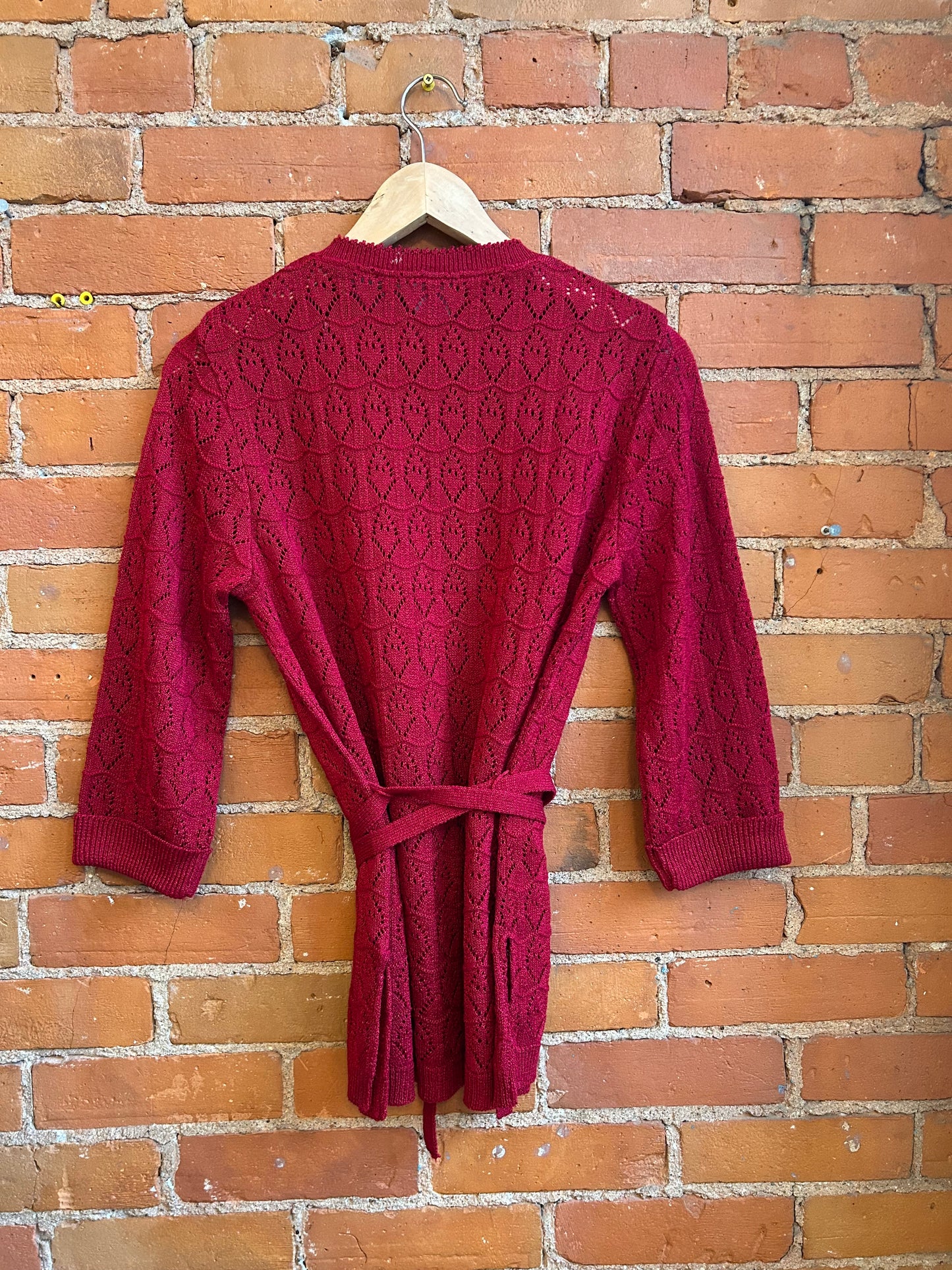 Knit Sweater with tie