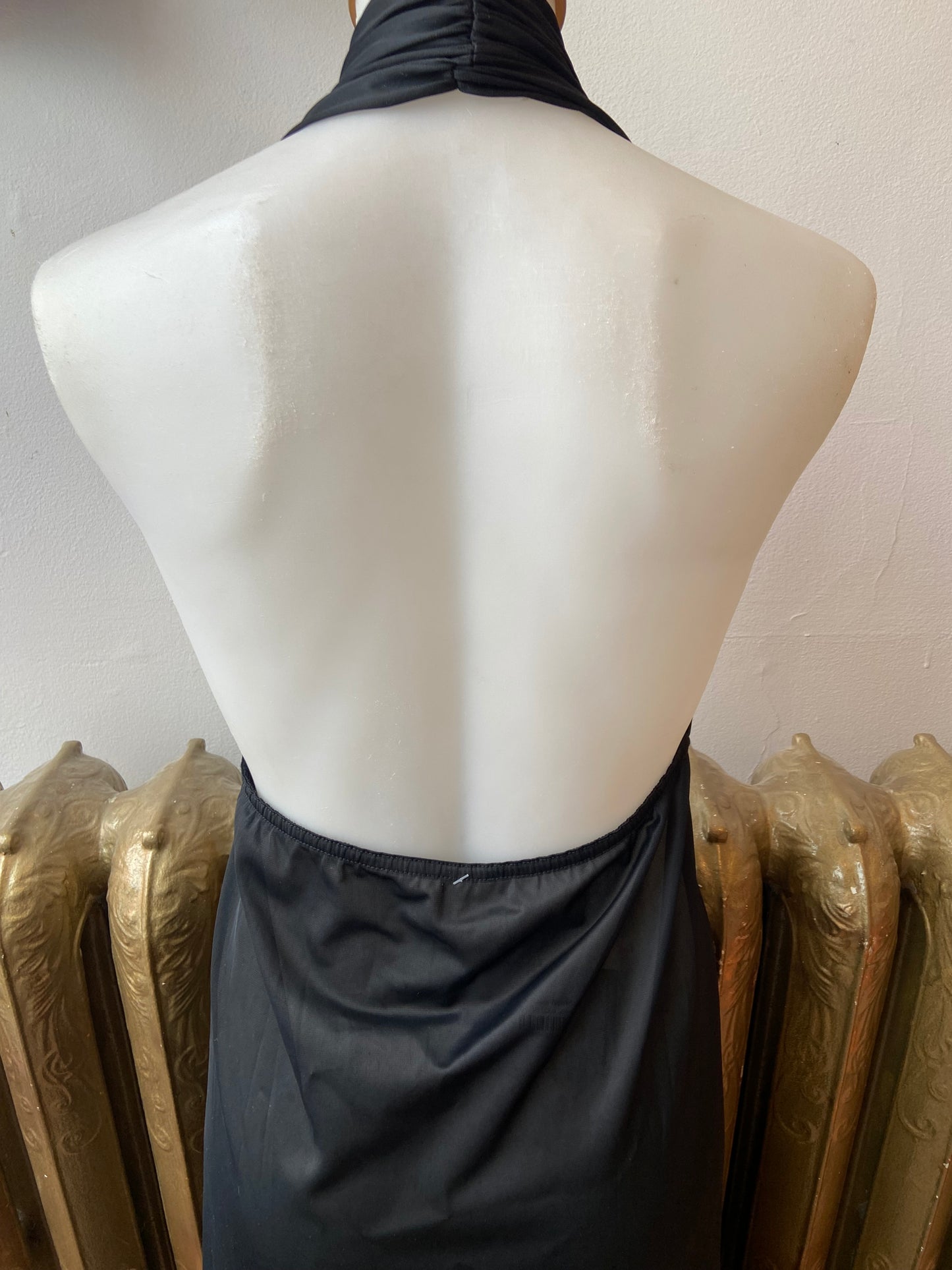 Black Halter Negligee