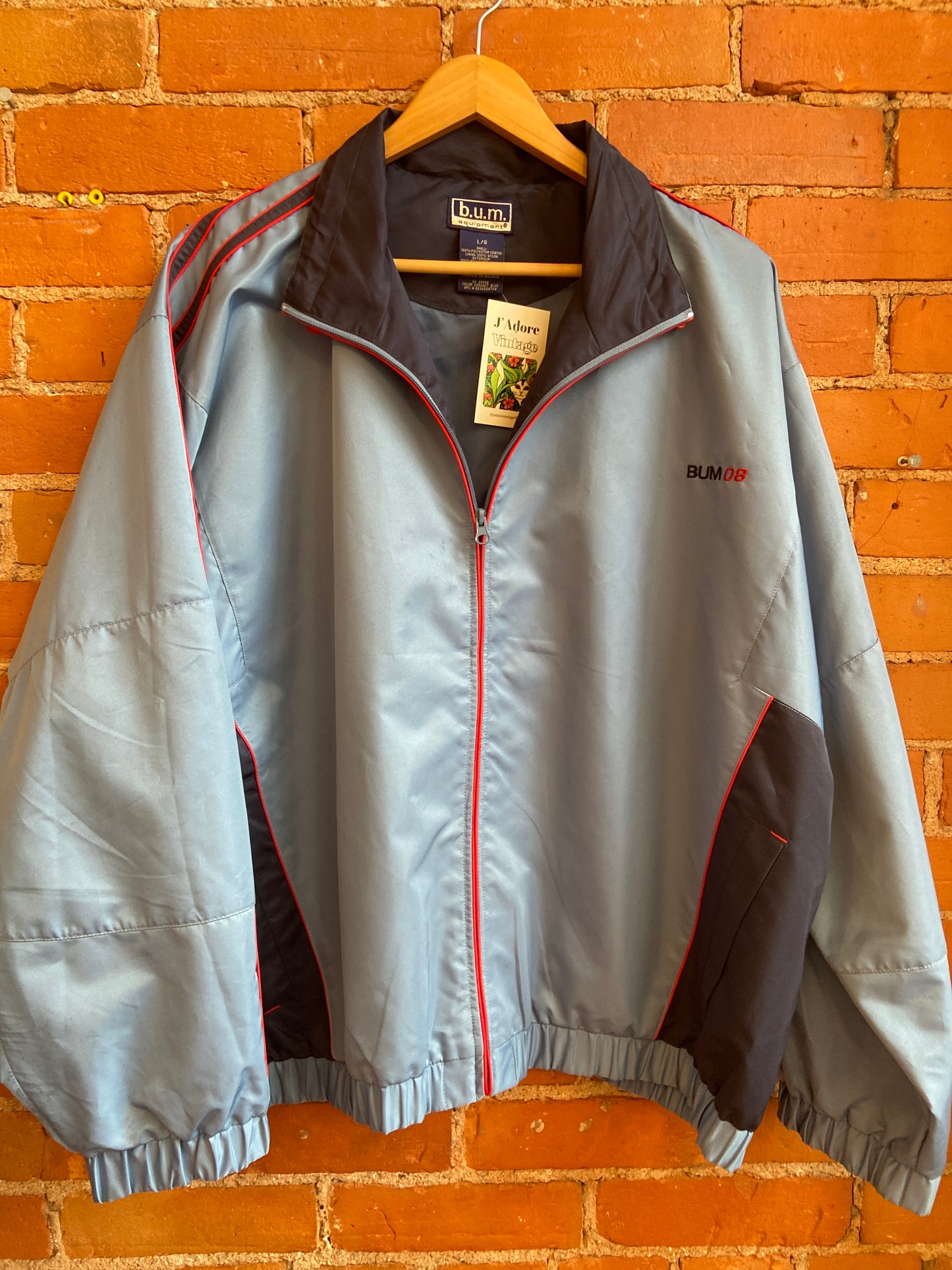 Bum Equipment Jacket :Powder Blue