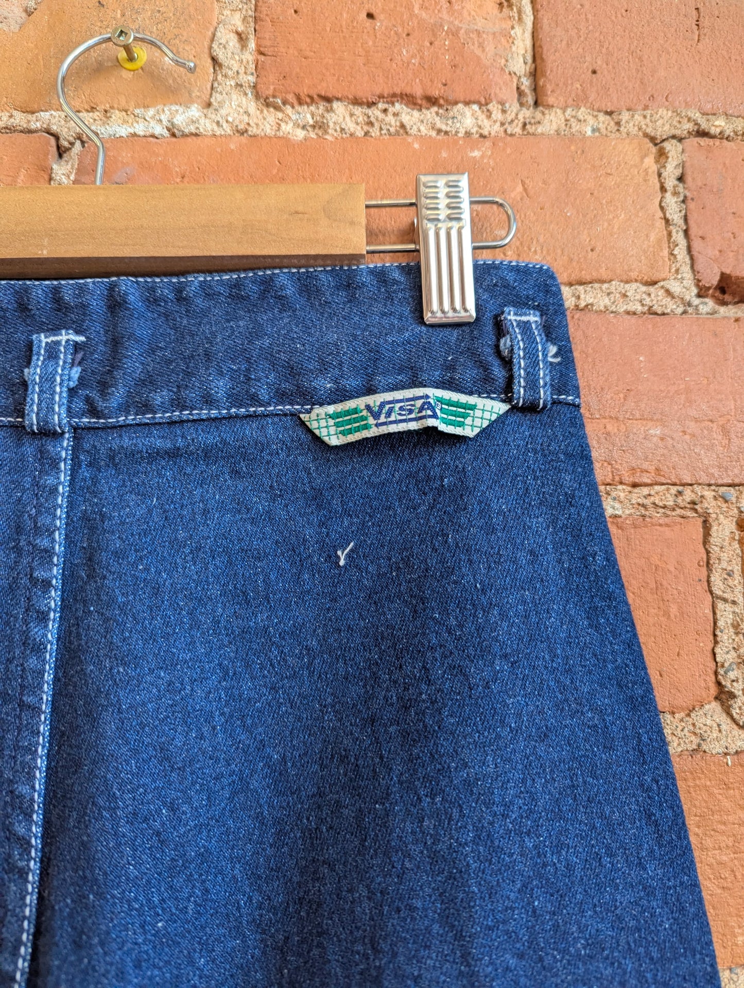 1980s Visa High Rise, Straight Leg Jeans