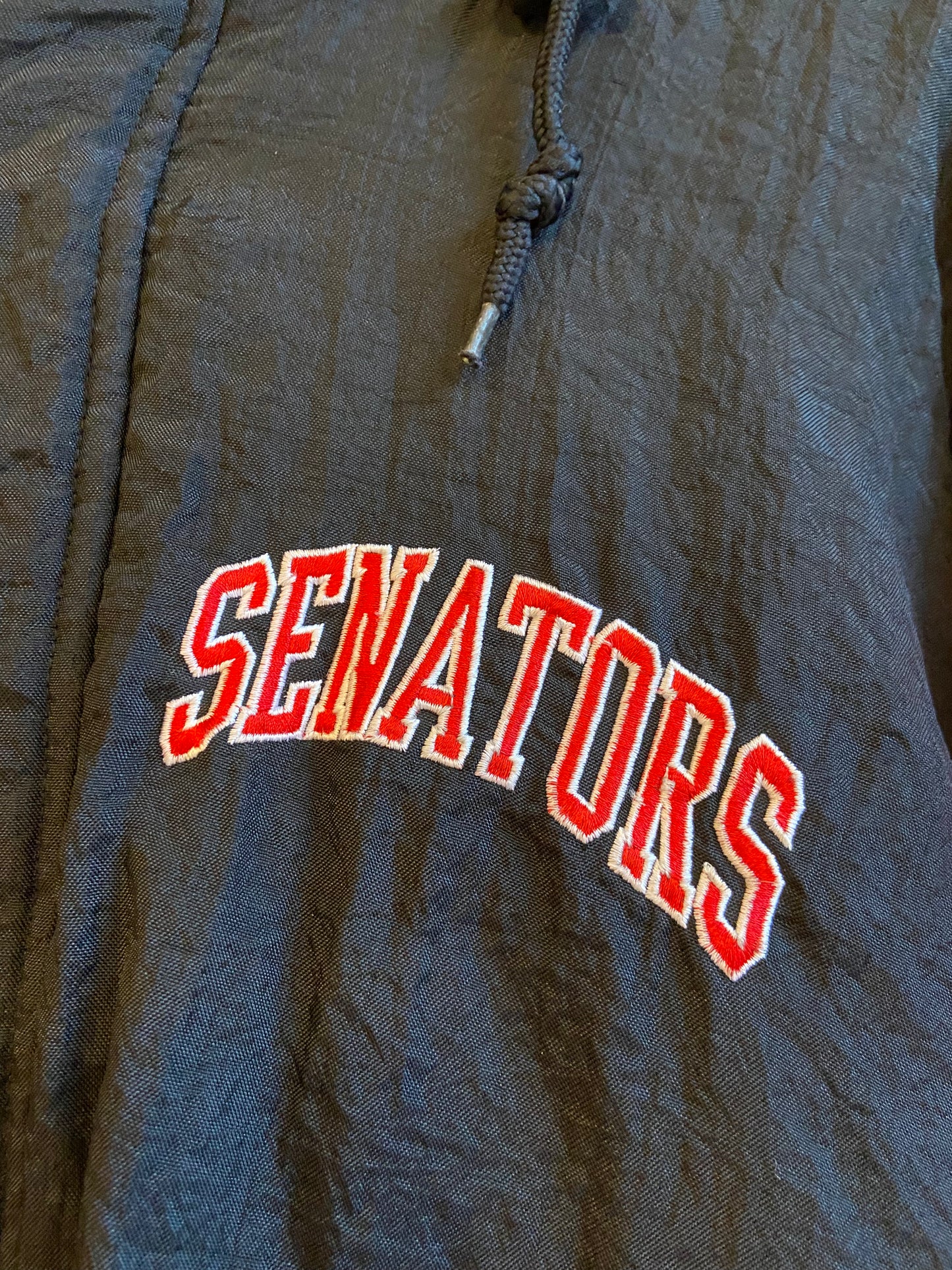 Black Ottawa Senators Starter Jacket *As is