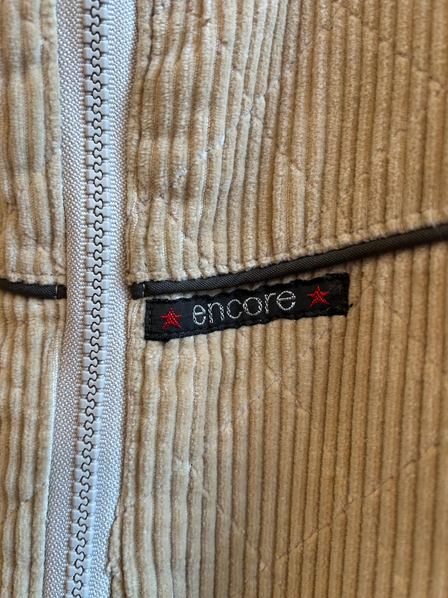 80's Sherpa corduroy vest