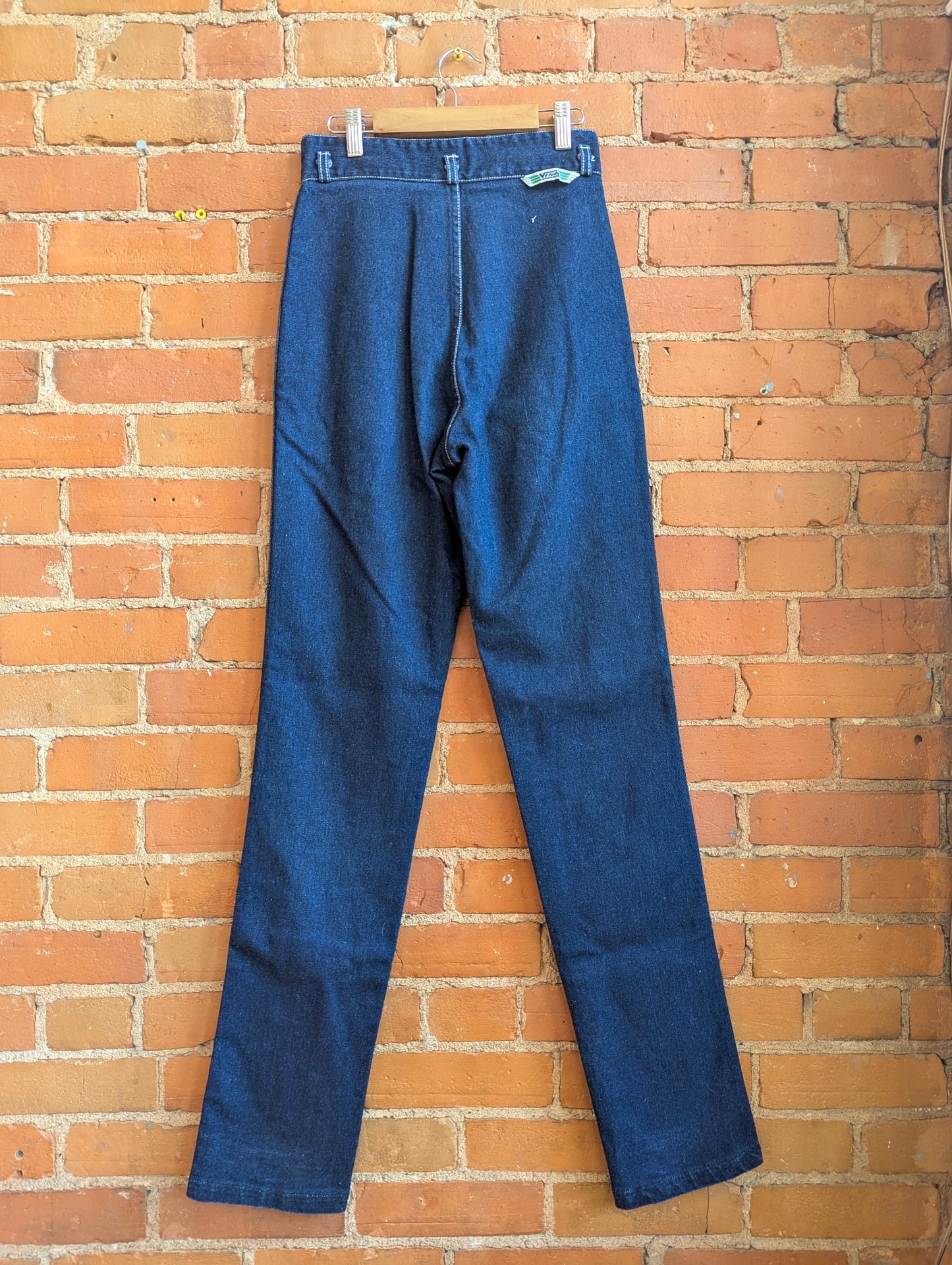 1980s Visa High Rise, Straight Leg Jeans