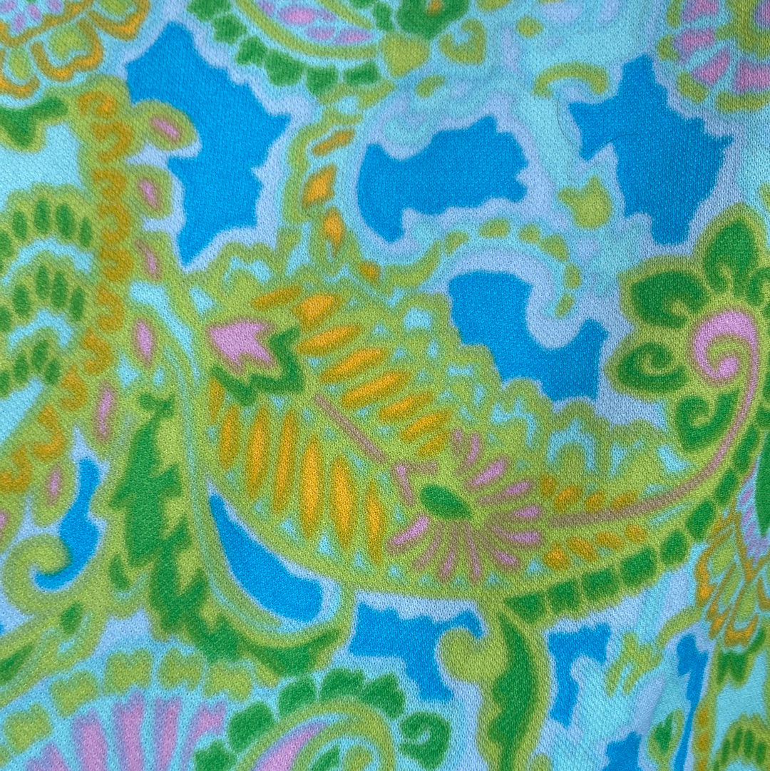 70’s Flower Power Mini Dress/Tunic Top