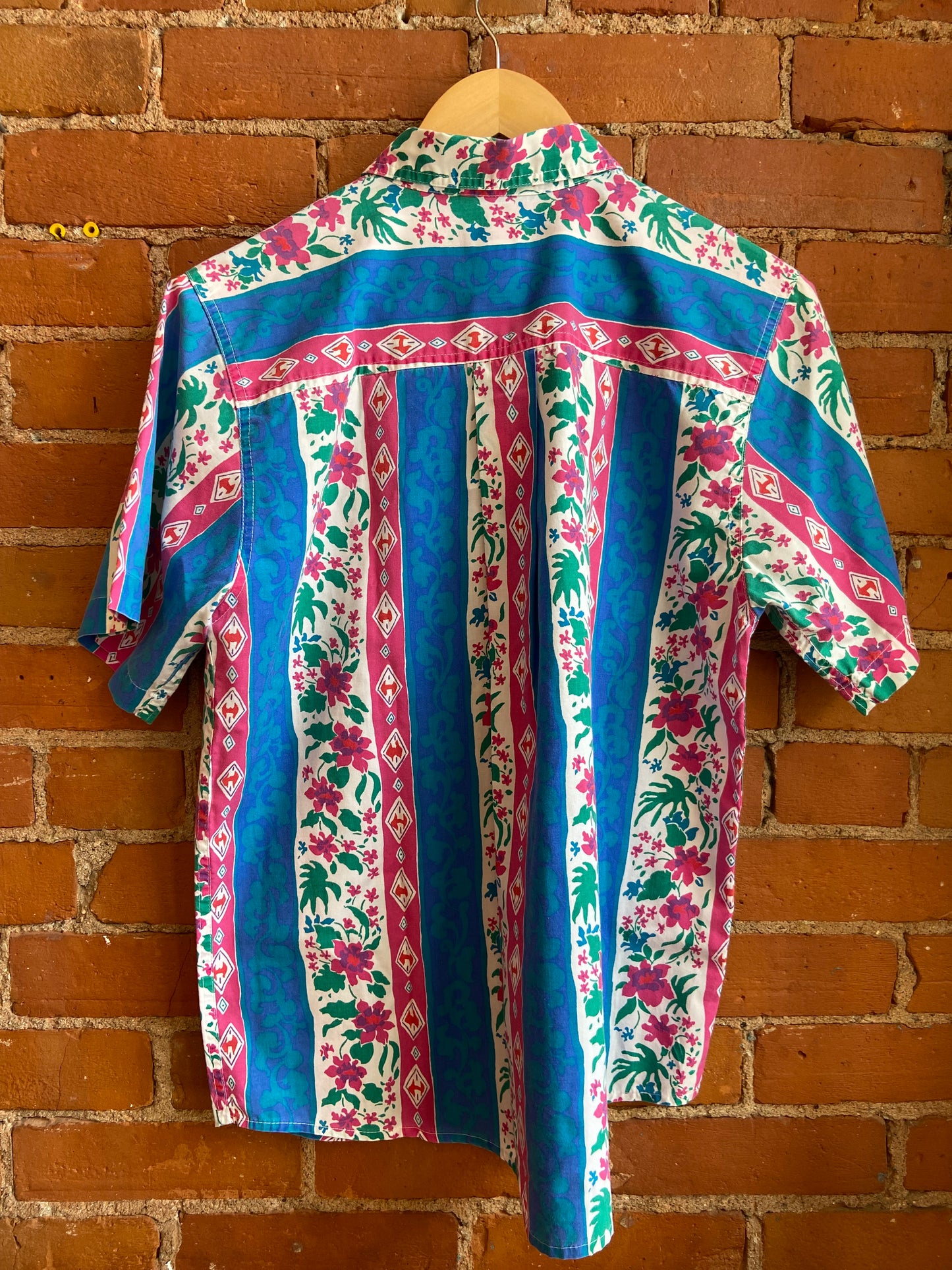 Western Floral Print Button up shirt