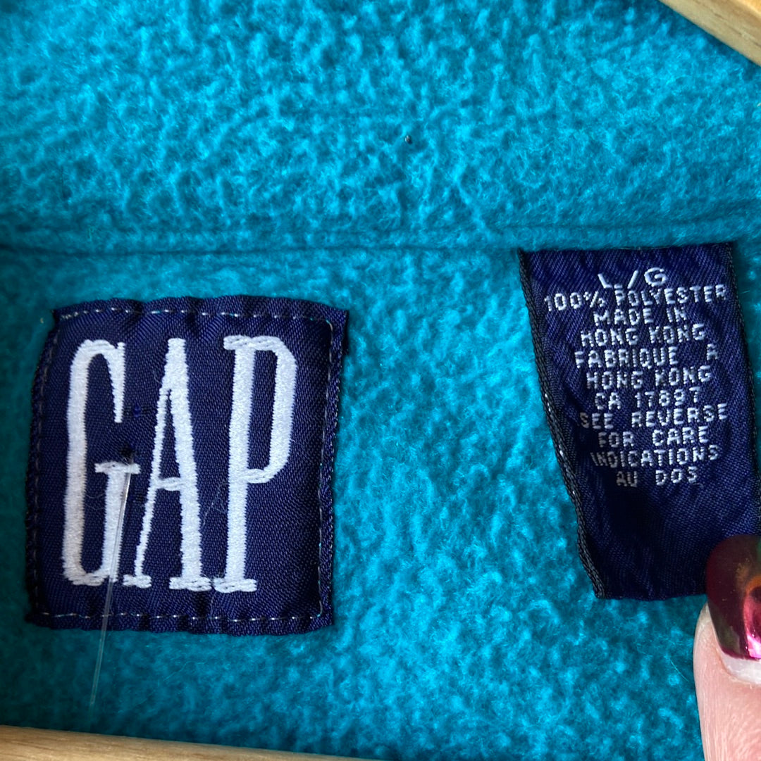 Gap Fleece Button Up