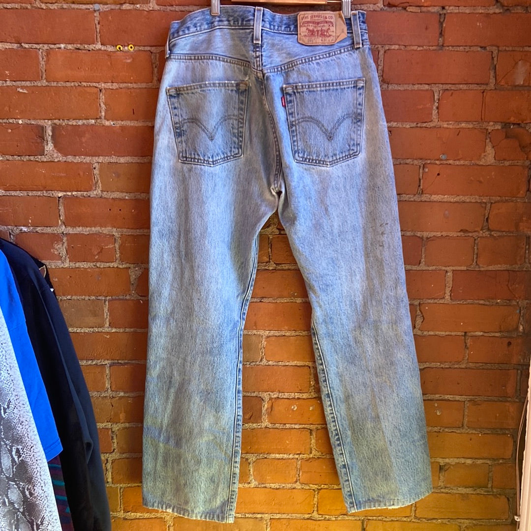 Levi’s Denim with Added Daisies