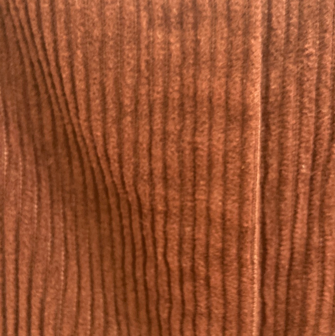 Brown Corduroy High Waisted Pants