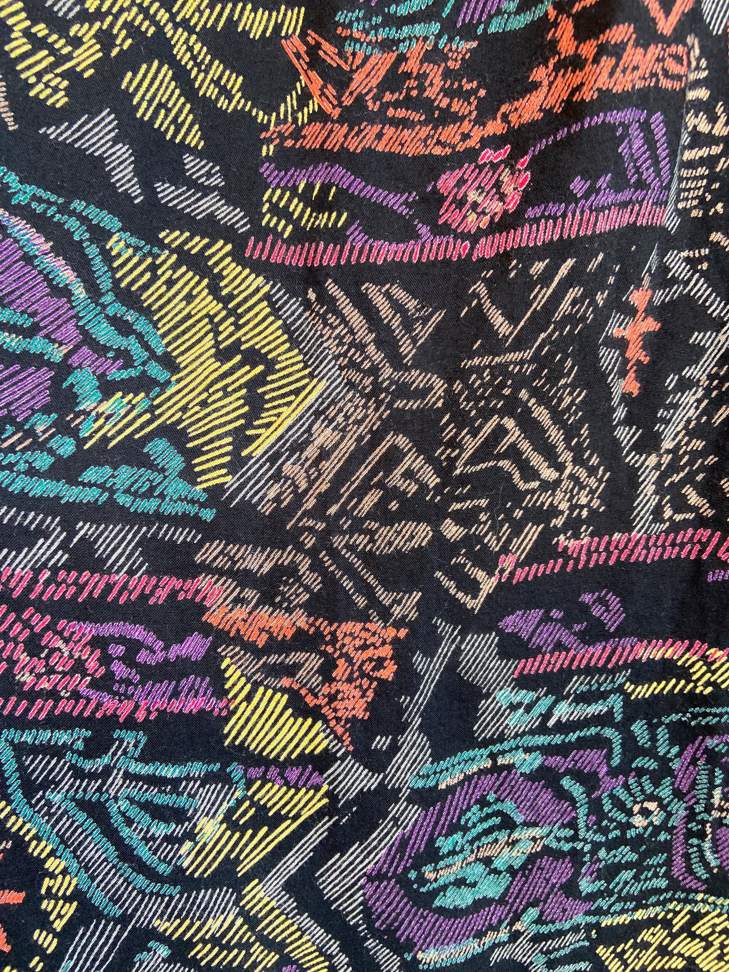 Printed Midi Skirt