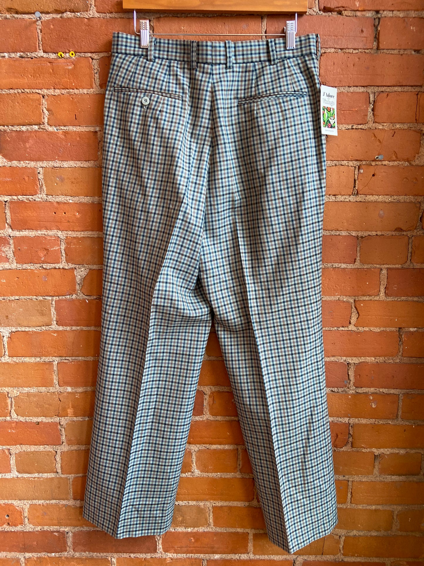Cafie Cafield Plaid Trouser