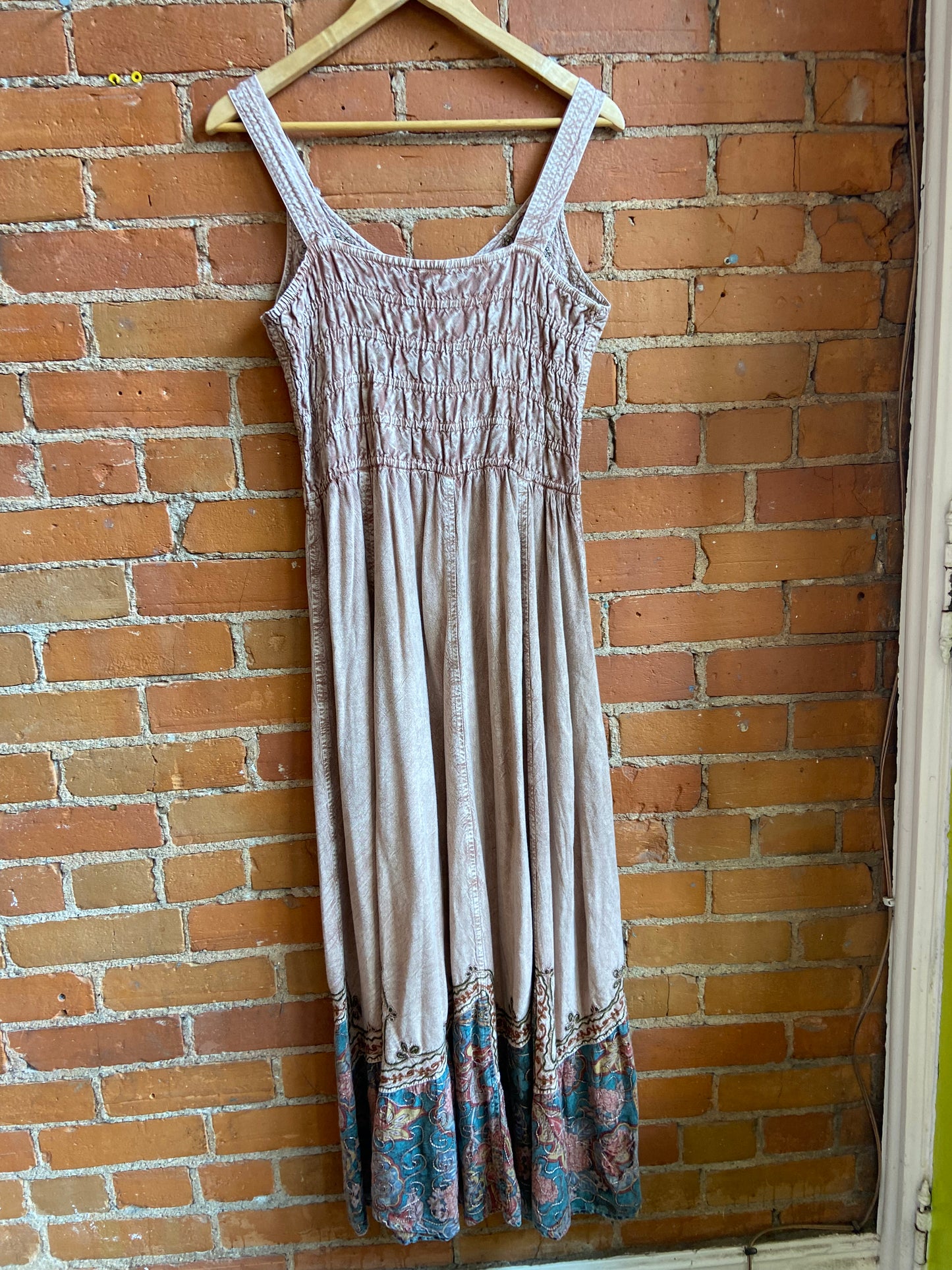 90s Prairie Fringe Dress