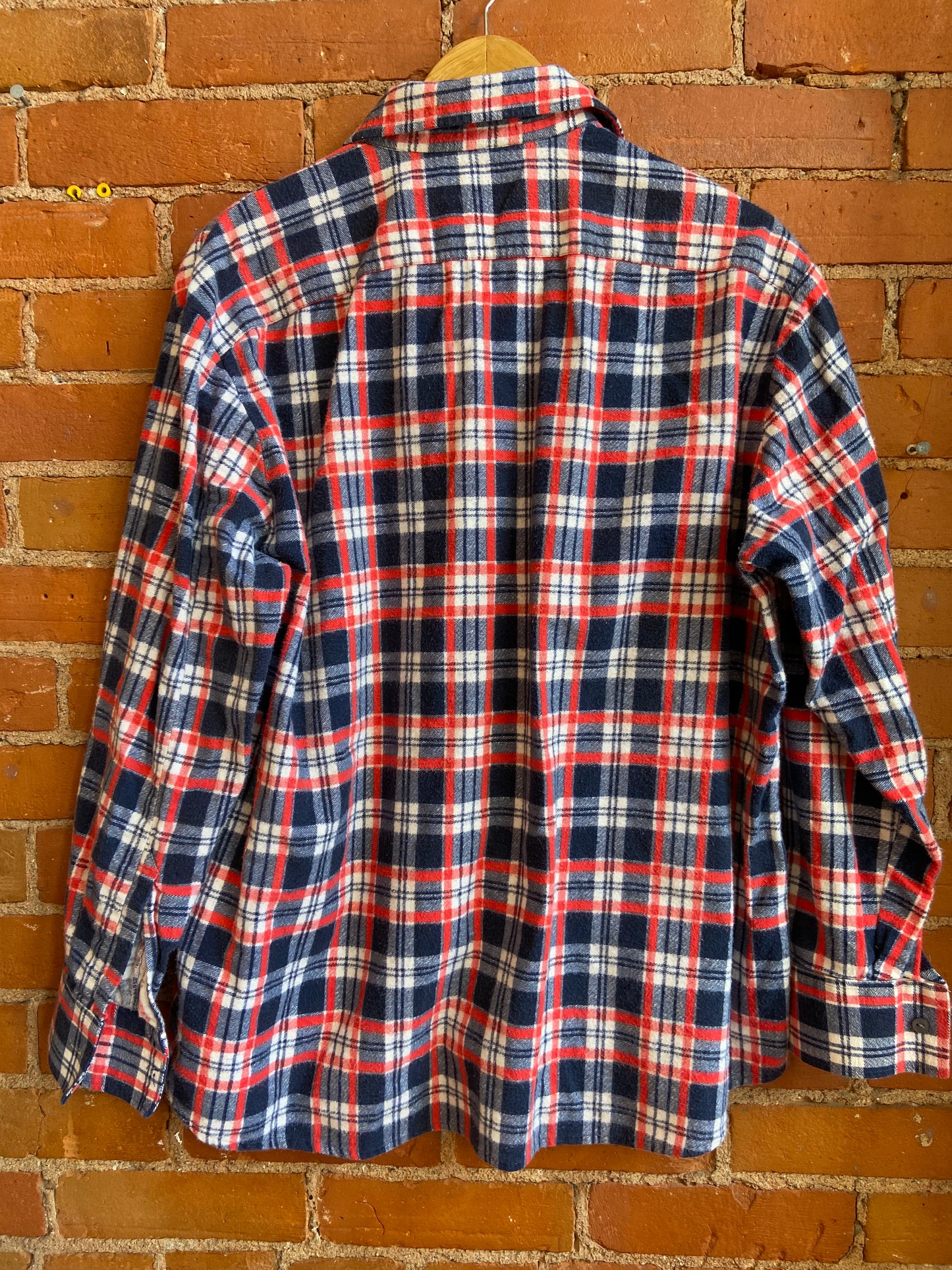 Plaid Flannel Button Up Shirt