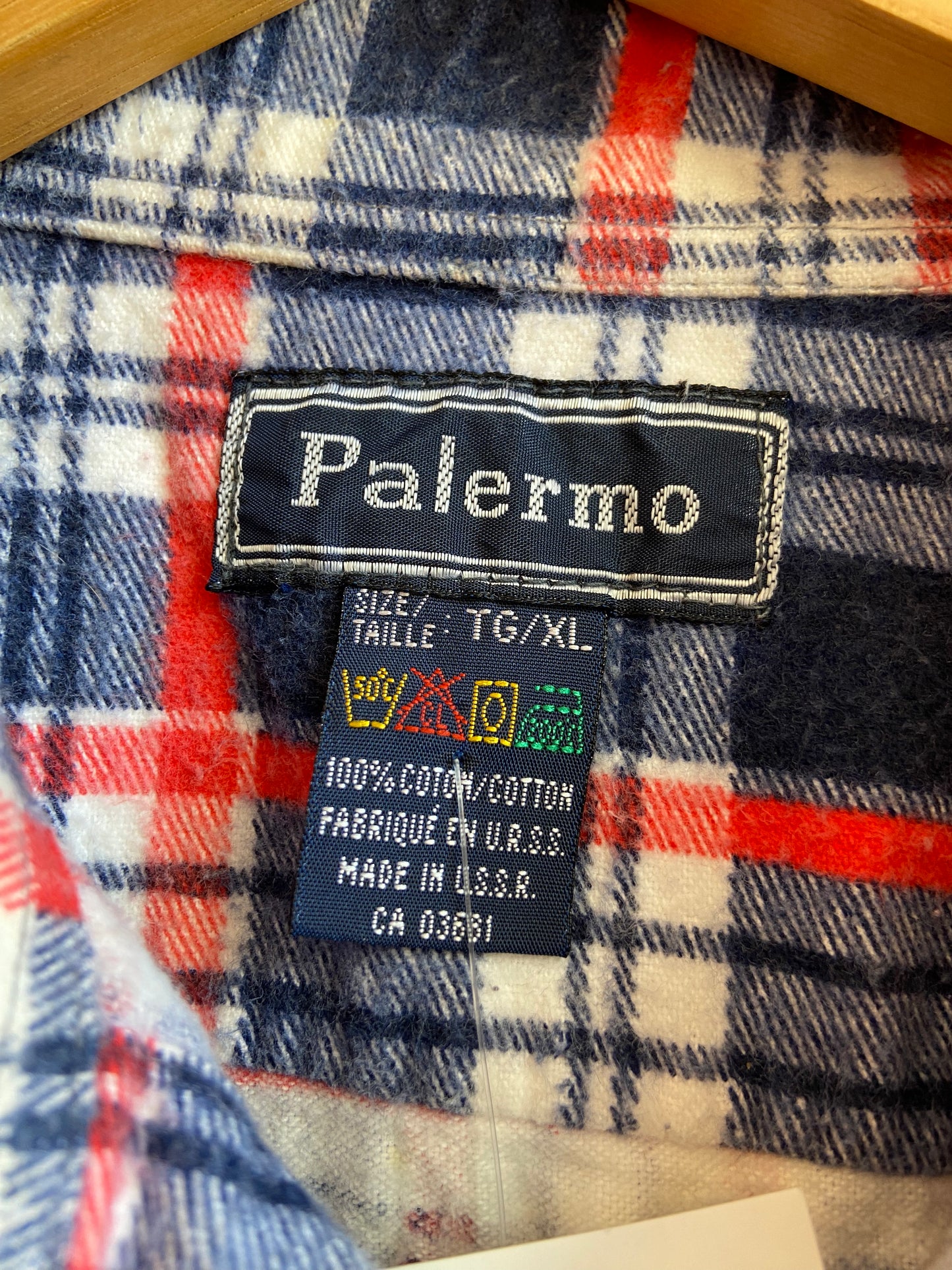 Plaid Flannel Button Up Shirt