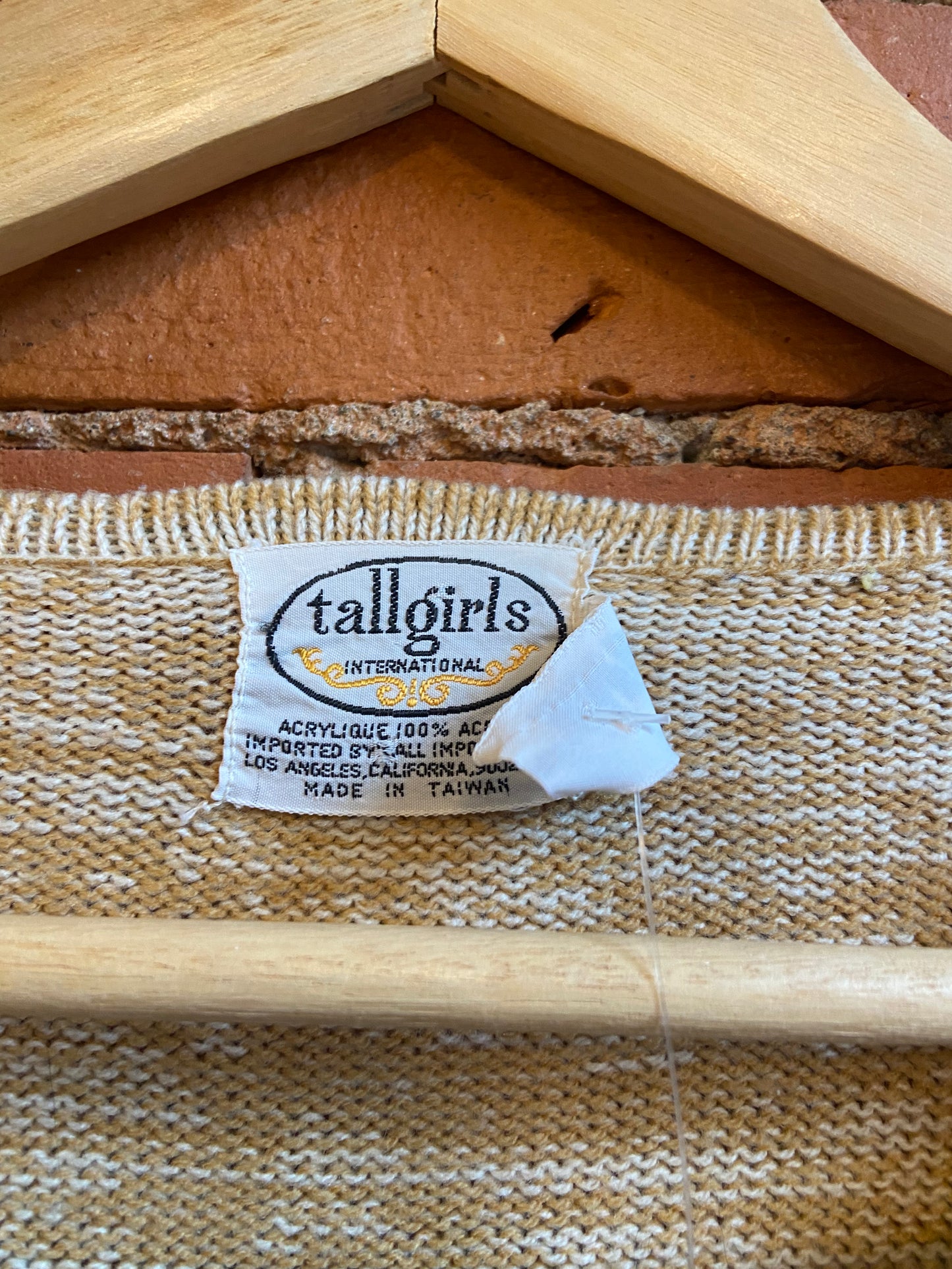 Caramel Bell-Sleeve Knit Sweater