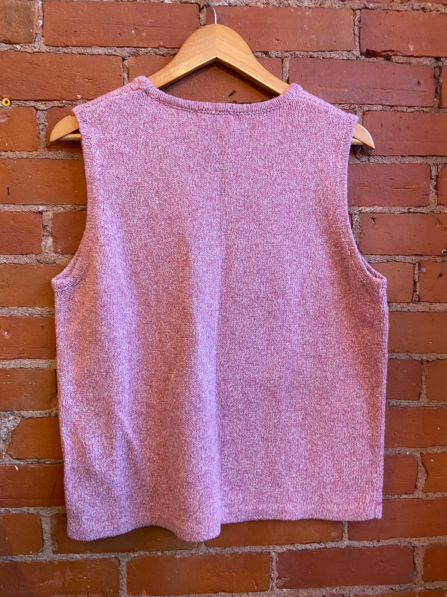 Northern Reflections Pink Snowflake Vest