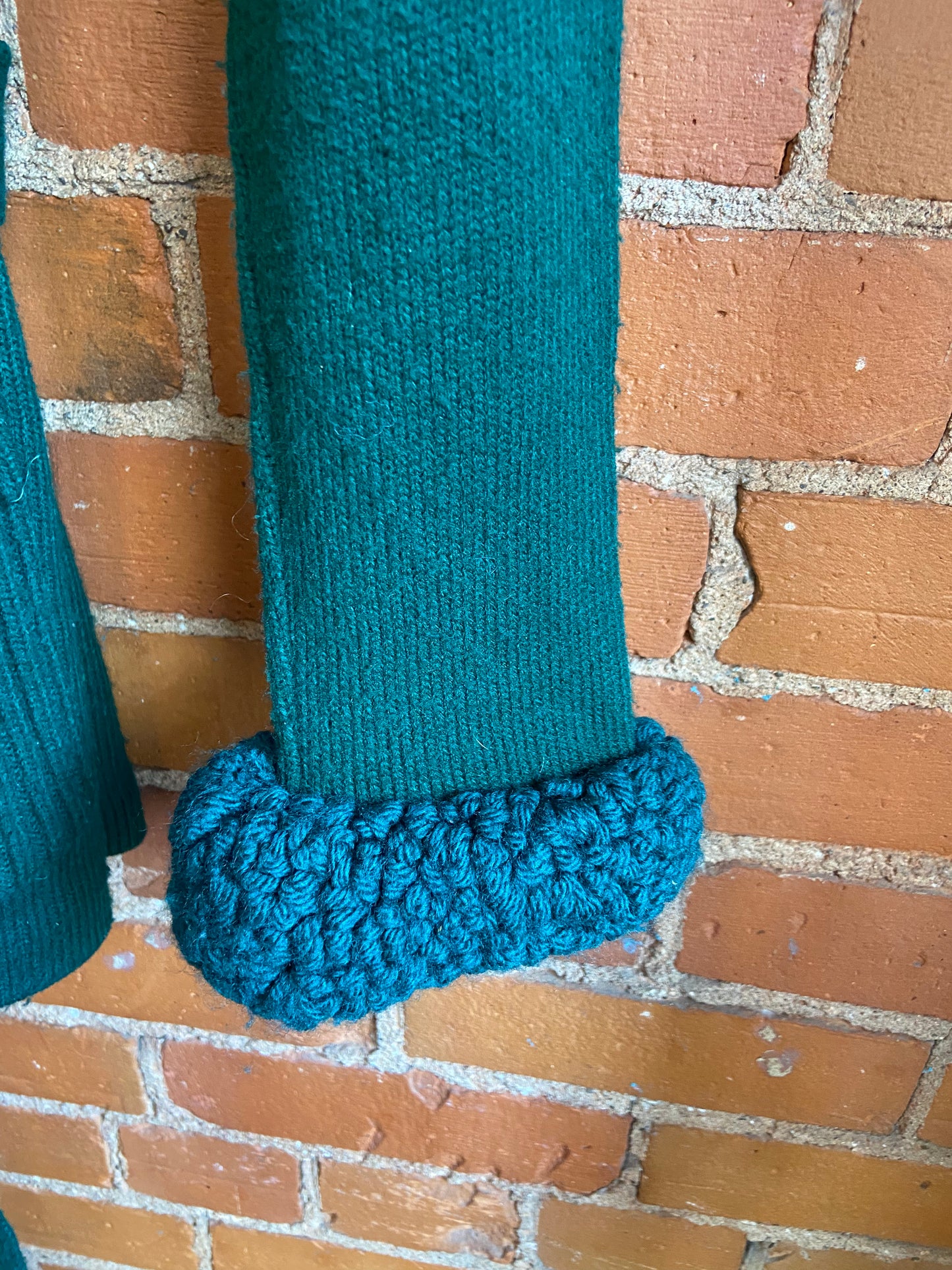 Green Holiday Knitwear Sweater