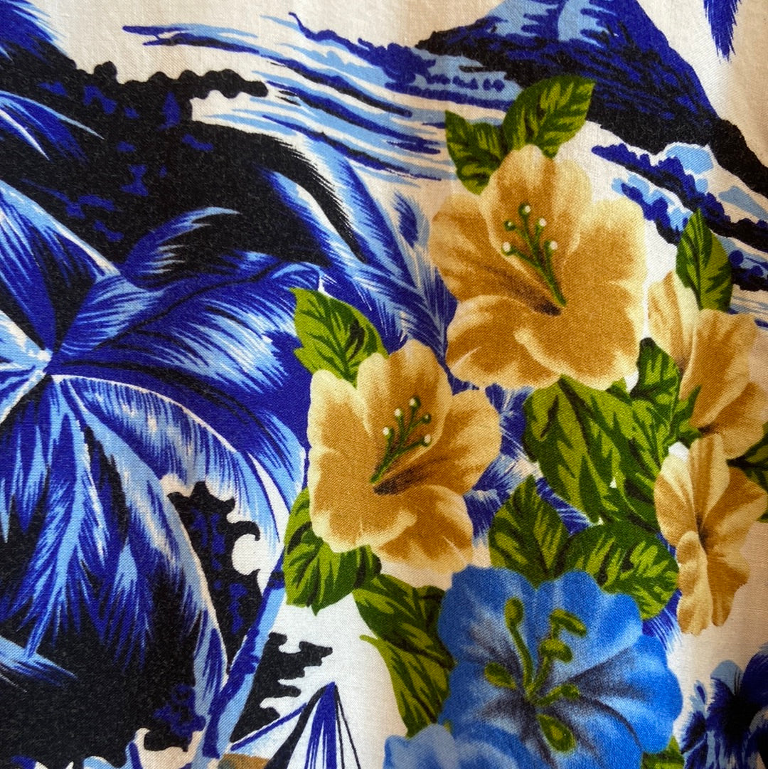 Blue Hawaiian Shirt