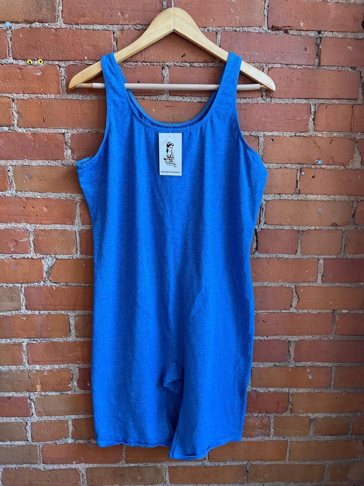 80’s Blue Spandex One Piece