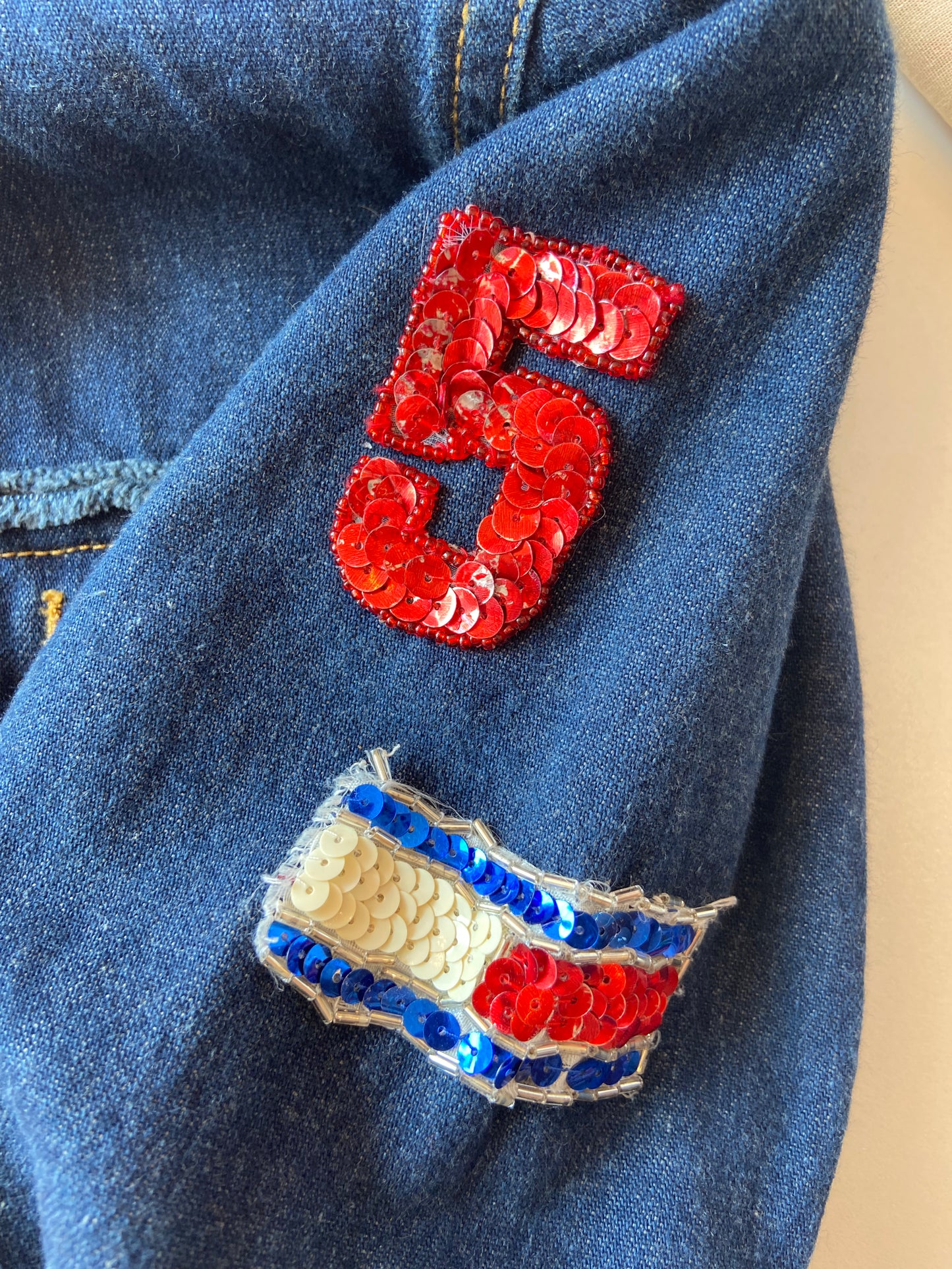 Y2K Tommy Jeans Embellished Denim Jacket