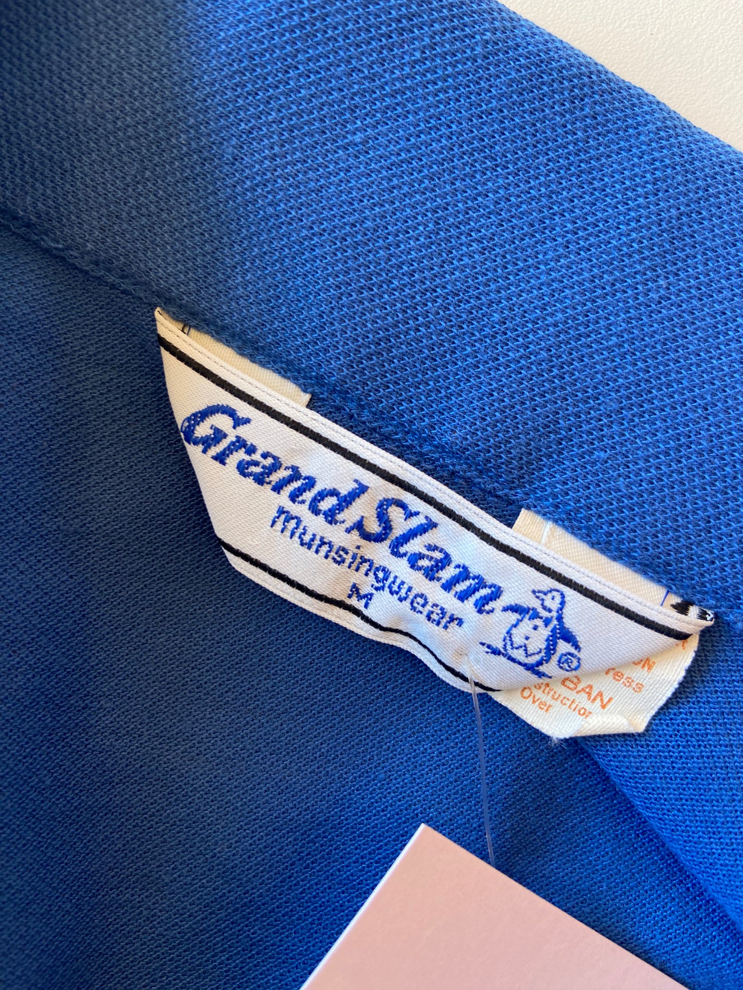 70's Royal Blue Penguin Polo