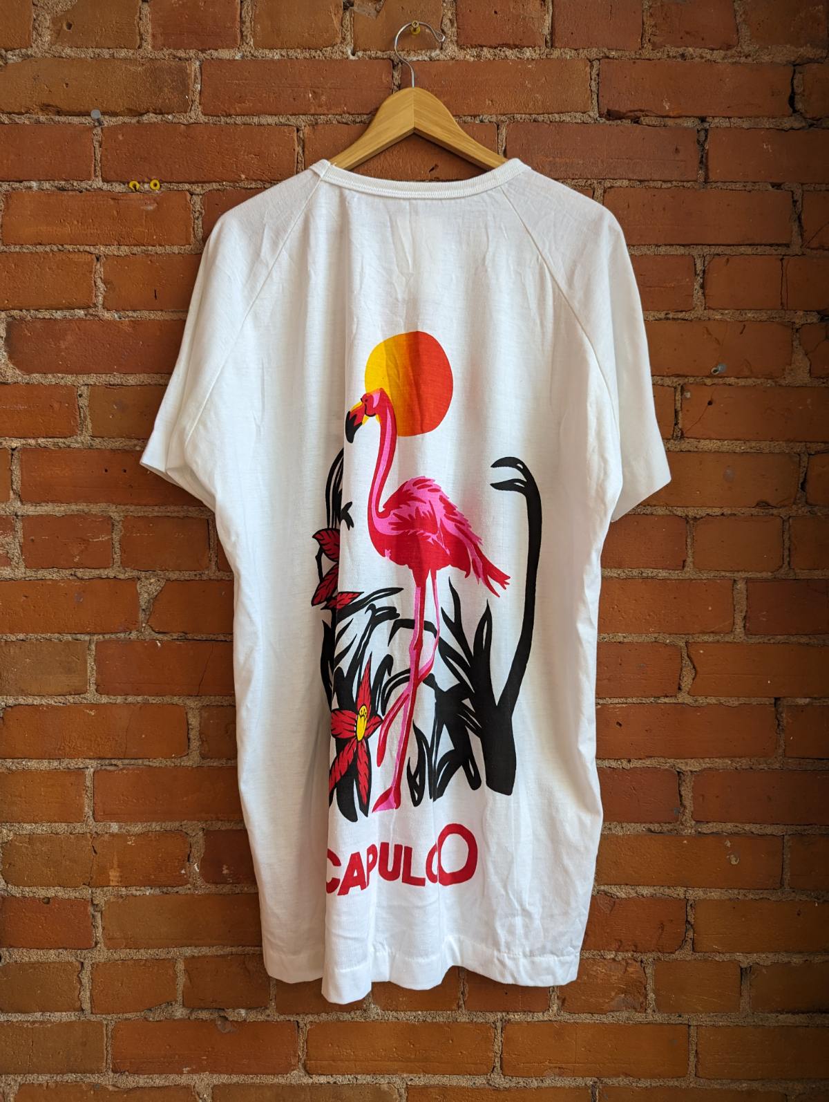 1980s Acapulco Oversized Single Stitch Graphic Tee