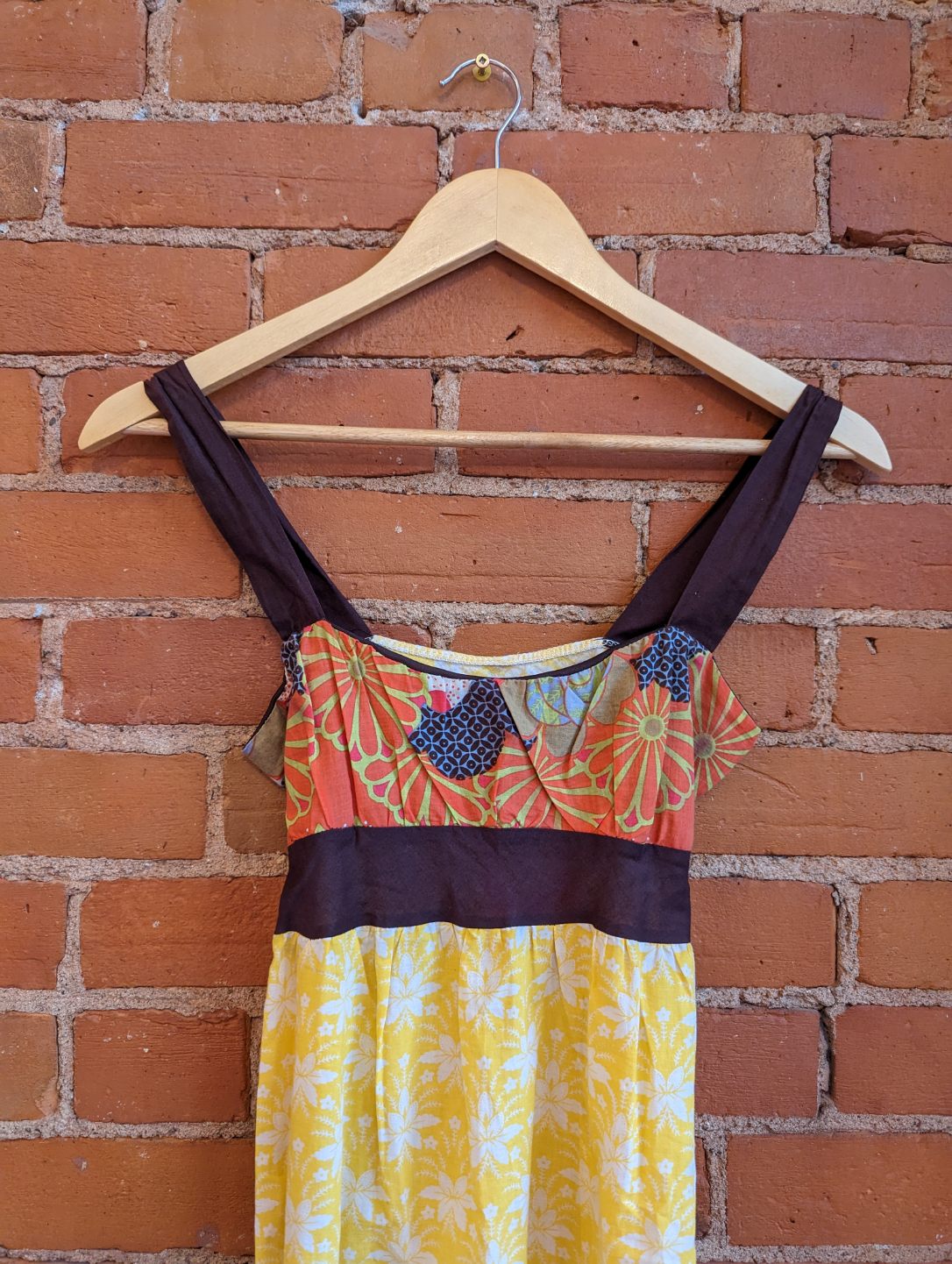 1970s Floral Sundress