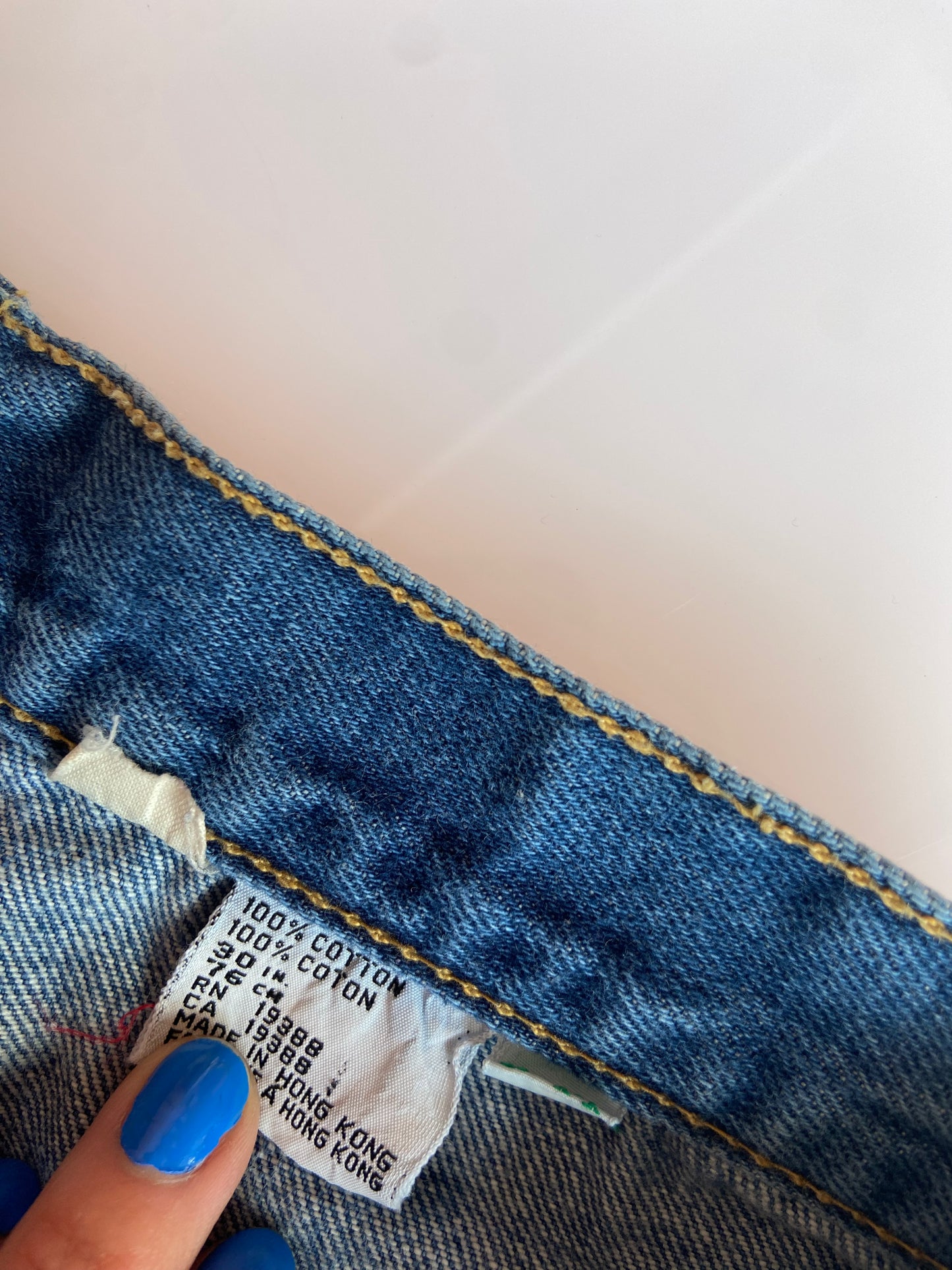 Brittania High-Waisted Wide Leg Denim
