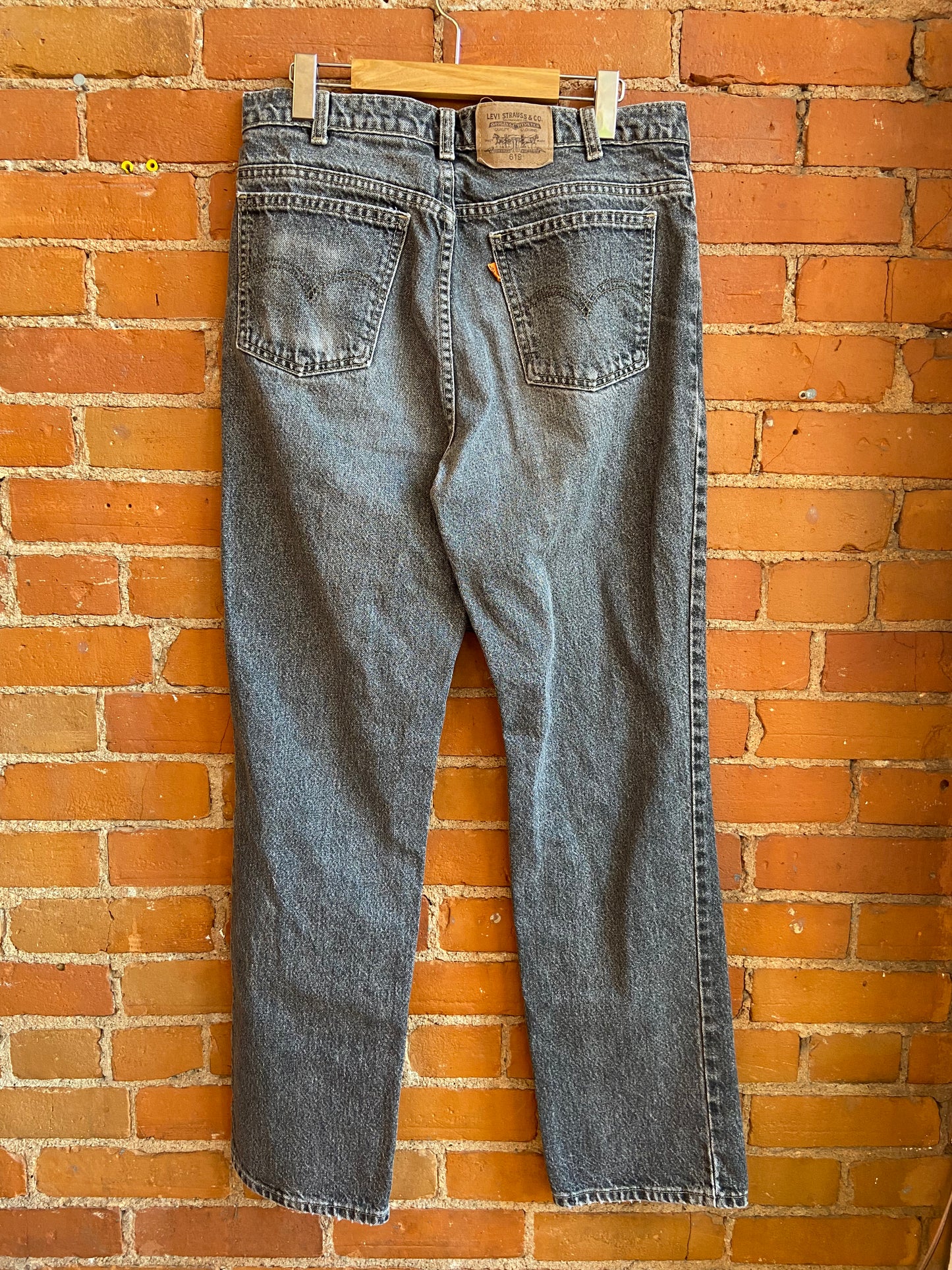 Grey Wash Orange Tab Levi’s Denim