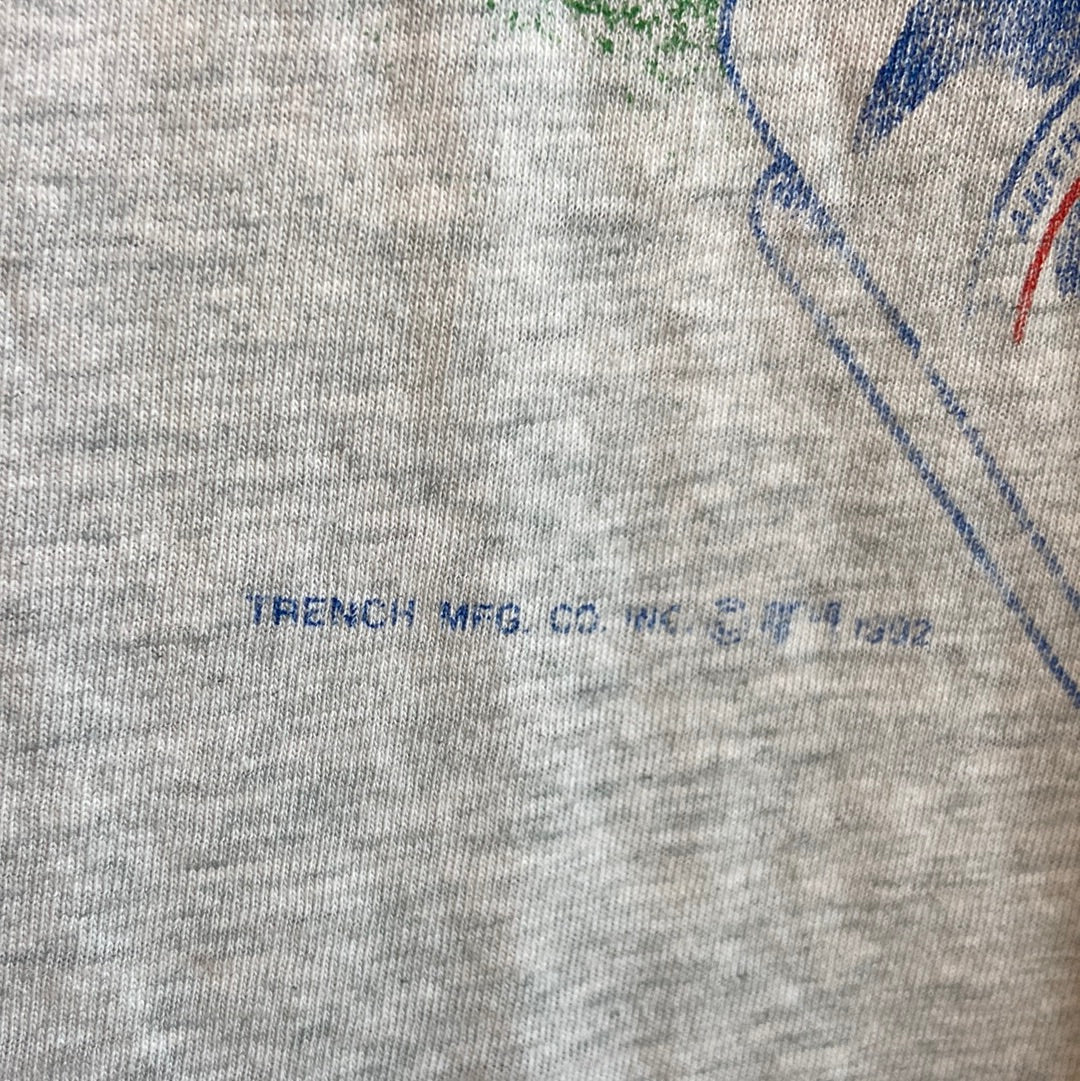 1992 Thrashed Single Stitch Blue Jays T-Shirt