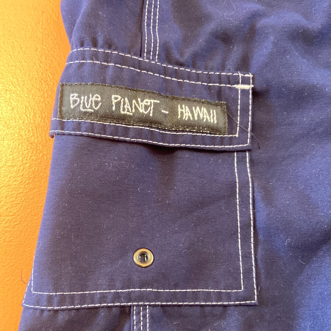 Blue Planet Hawaiian Surf Shorts