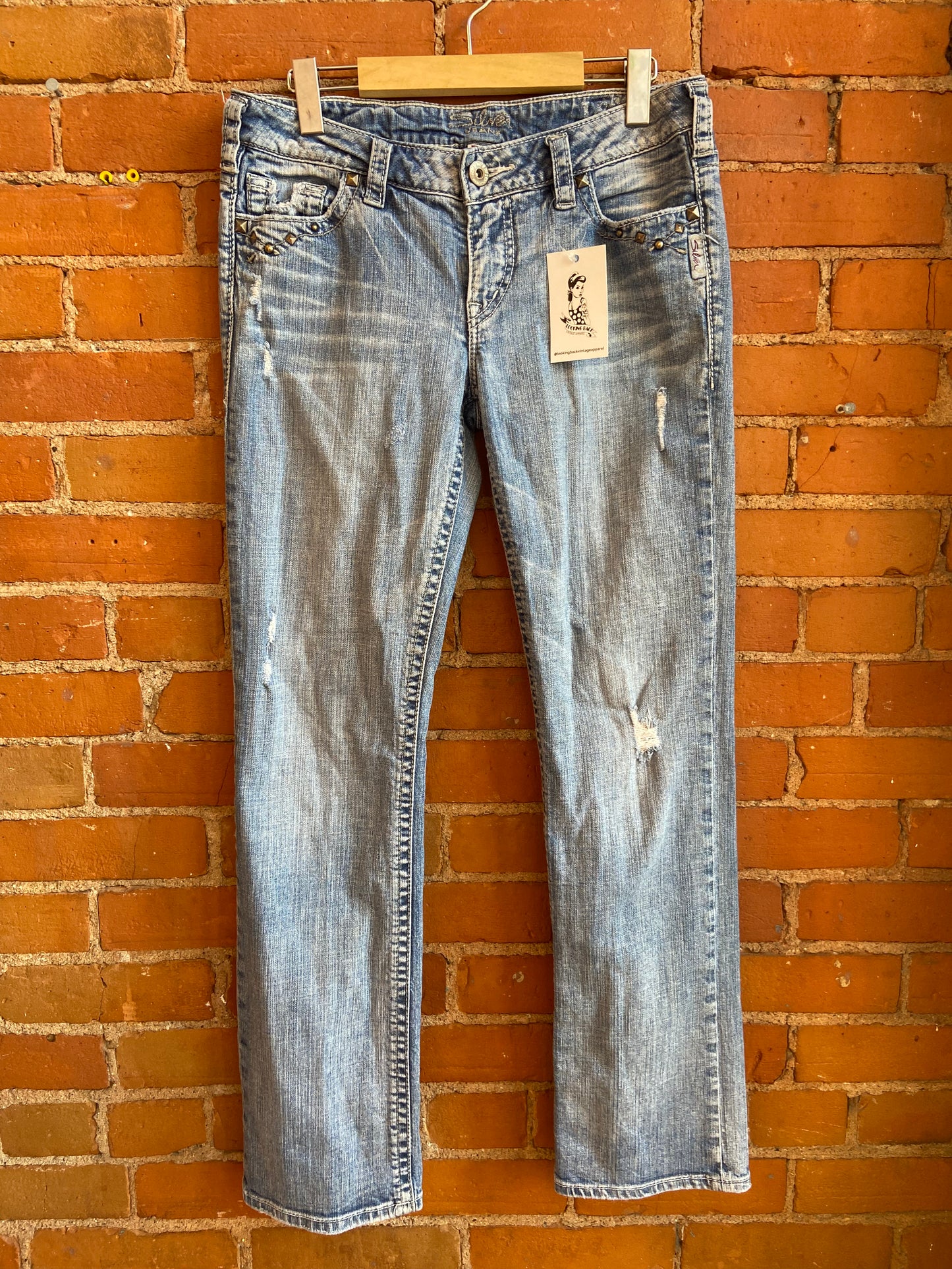 Y2K Silver Label Jeans