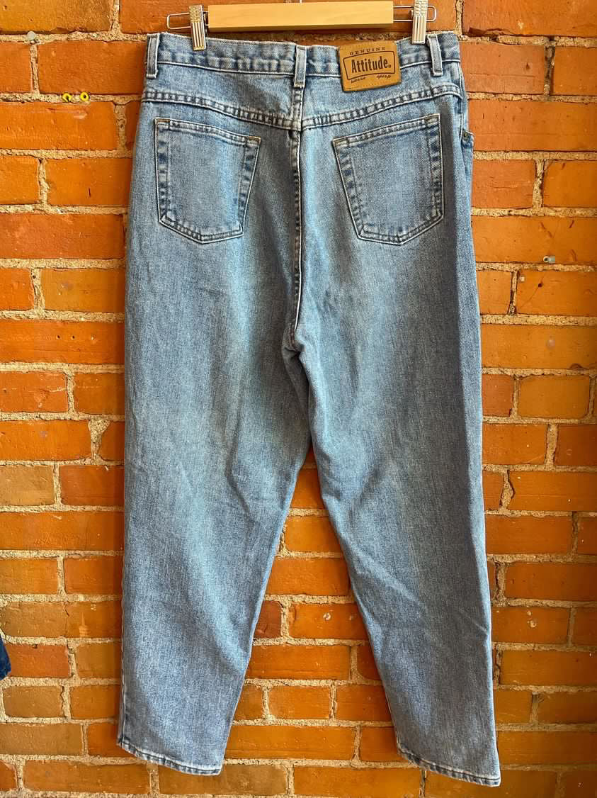 80’s Attitude Light Denim Jeans