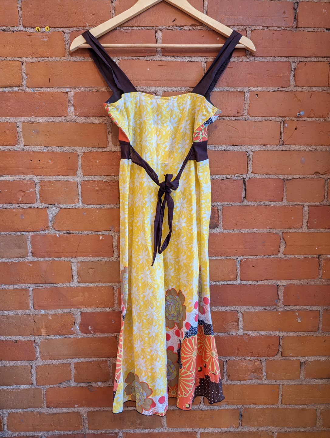 1970s Floral Sundress